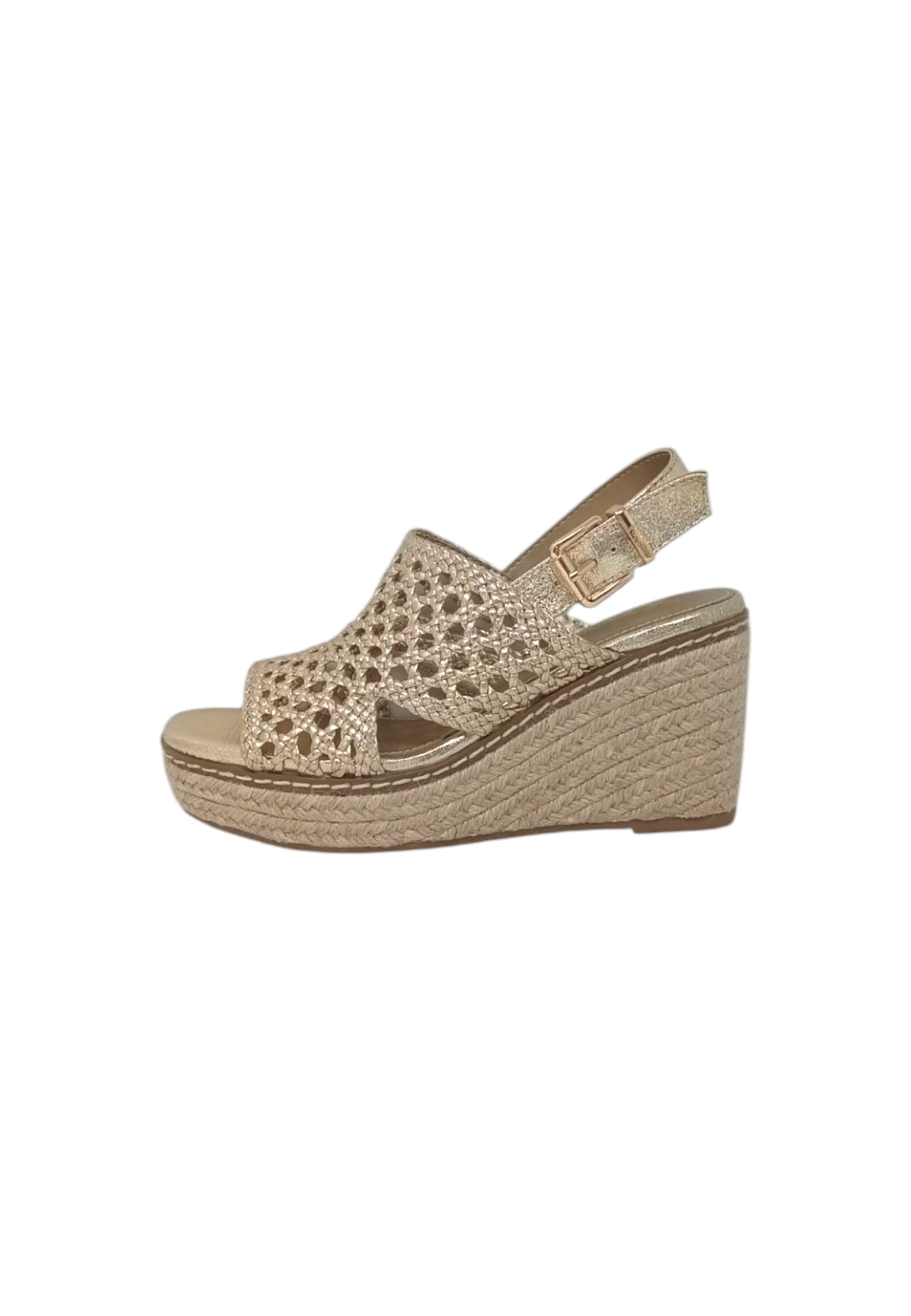 Sandali con zeppa XTI 143829 ORO donna