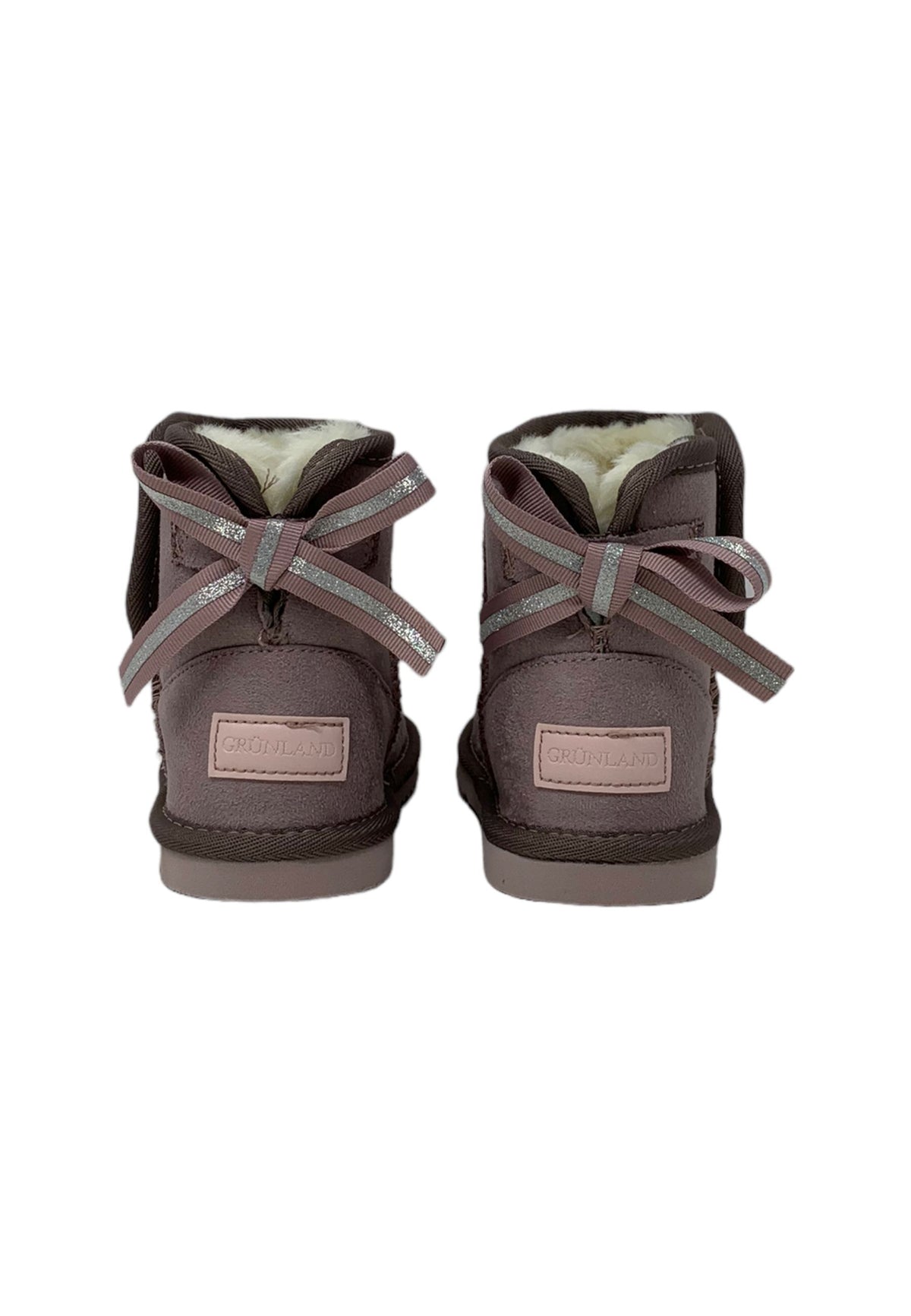 Stivaletto con pelliccia GRUNLAND JR CROY PP0362-14 GLICINE bambina