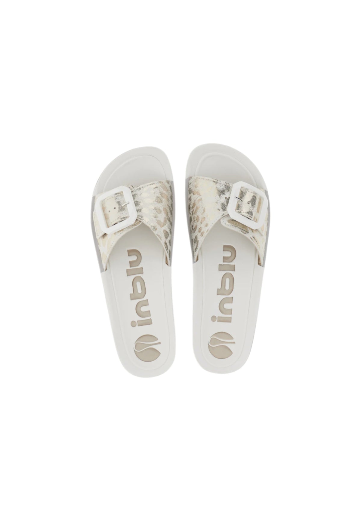 Ciabatta INBLU AG000018 BIANCO donna