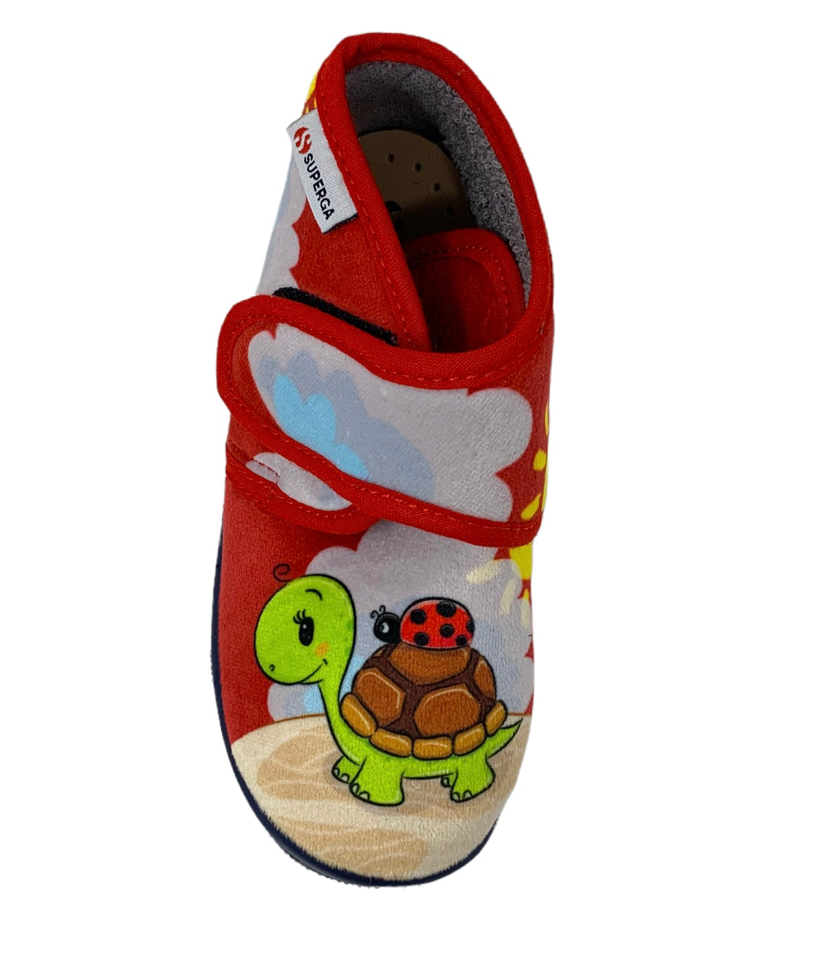 Pantofola chiusa SUPERGA S21T409 ROSSO bambino