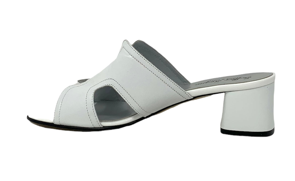 Sandalo col tacco SOFFICE SOGNO 22080 BIANCO donna