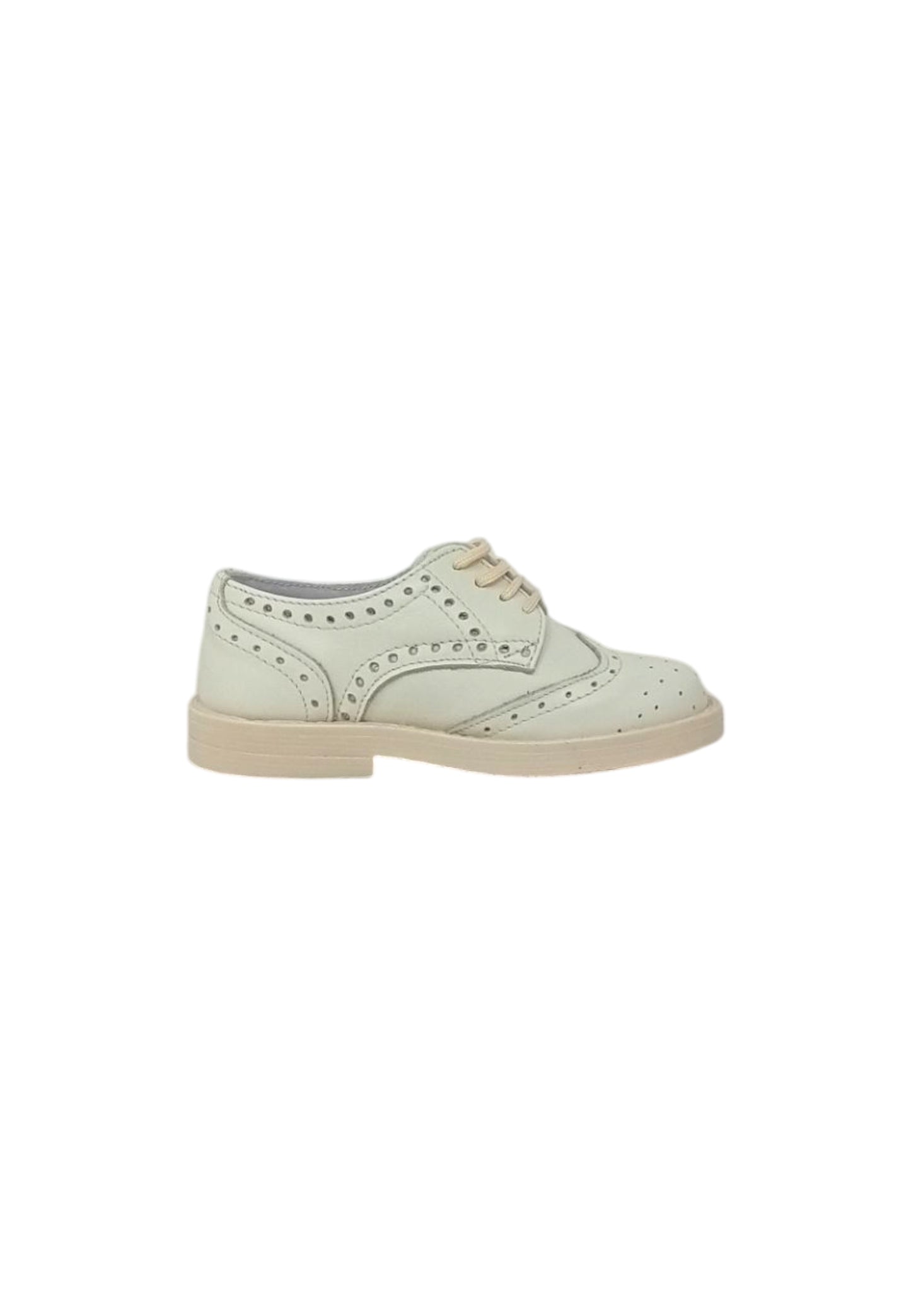 Italia Leone Francesina Bruno Vitello beige bambino