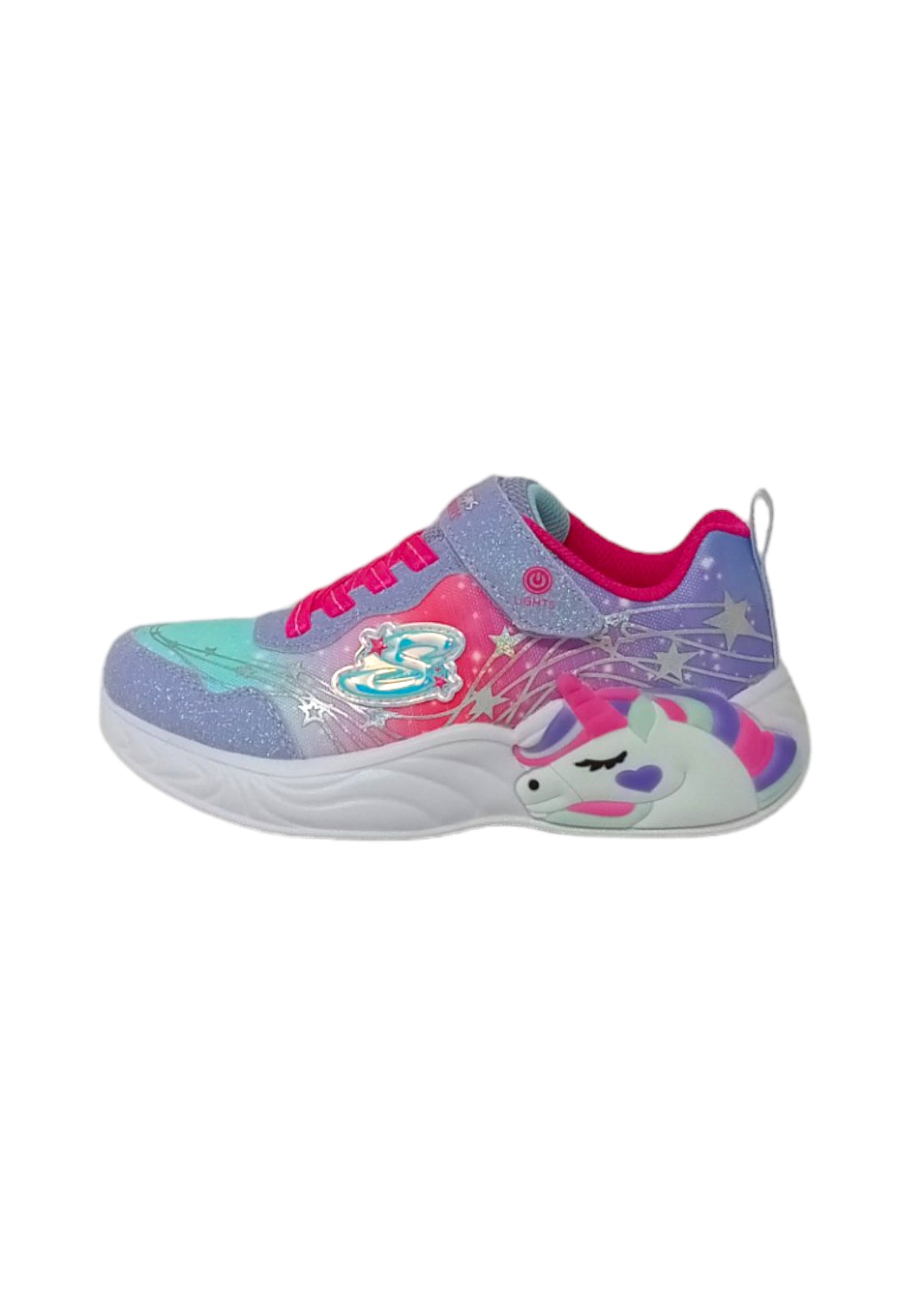 Sneakers luminose SKECHERS 302299L Unicorno bambina