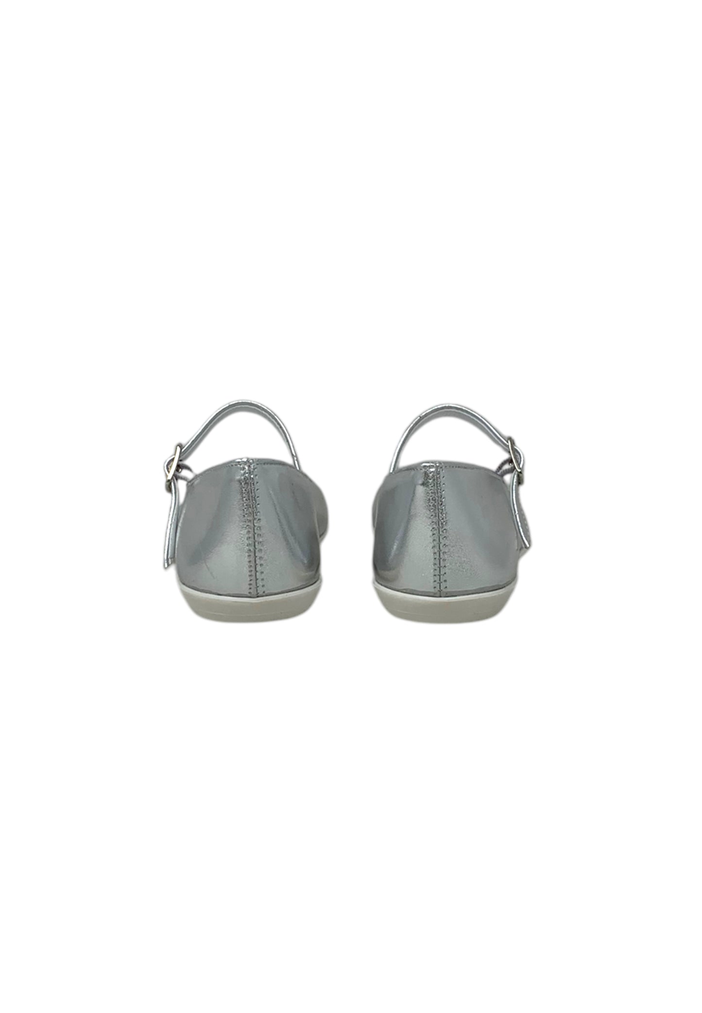 Ballerine Sa.Ba. Calzature 296 ZIP ARGENTO PELLE bambina/ragazza