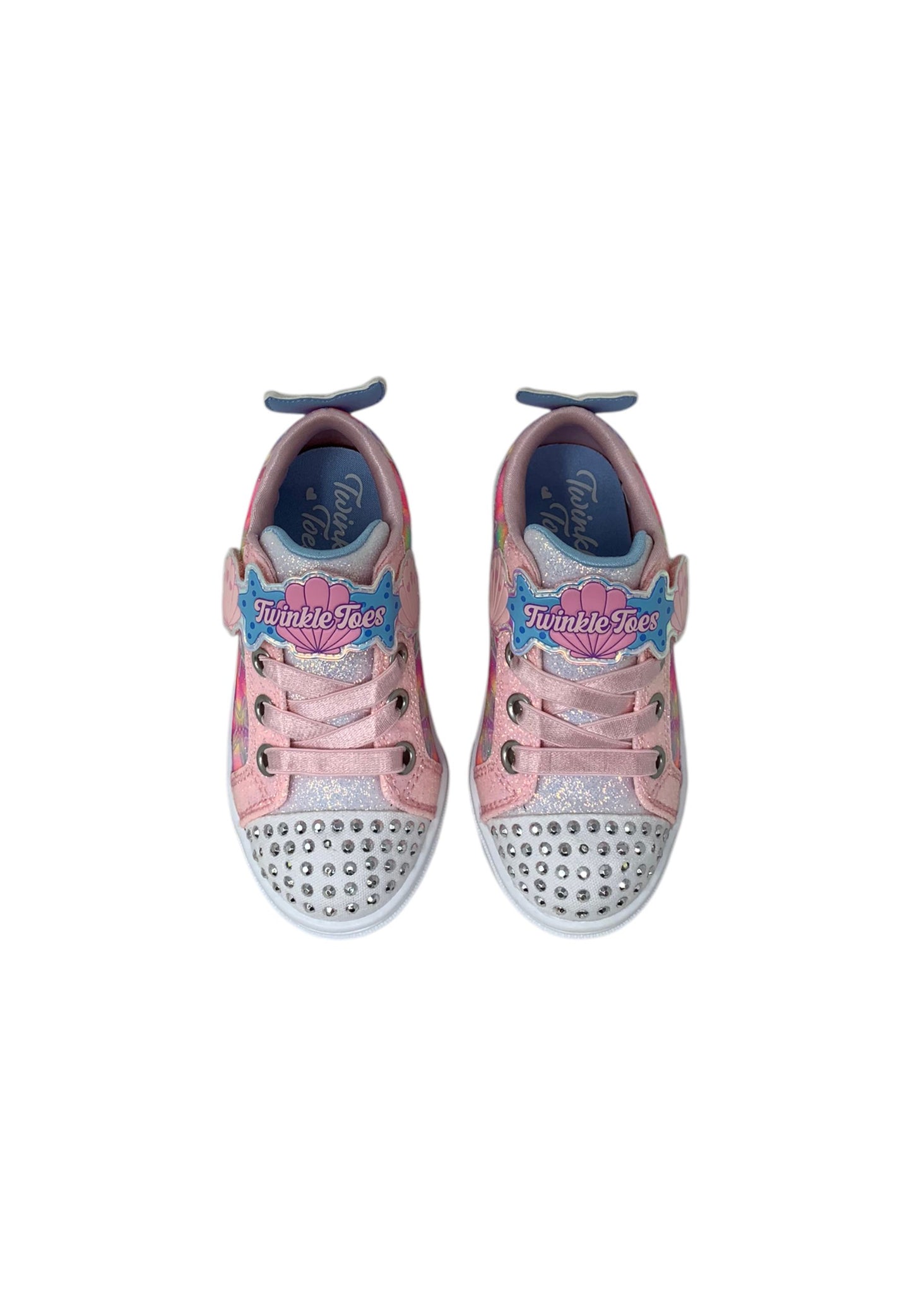 Sneaker luminose SKECHERS Twinkle Sparks - Underwater Magic 314824N/LPMT - 314824L/LPMT bambina