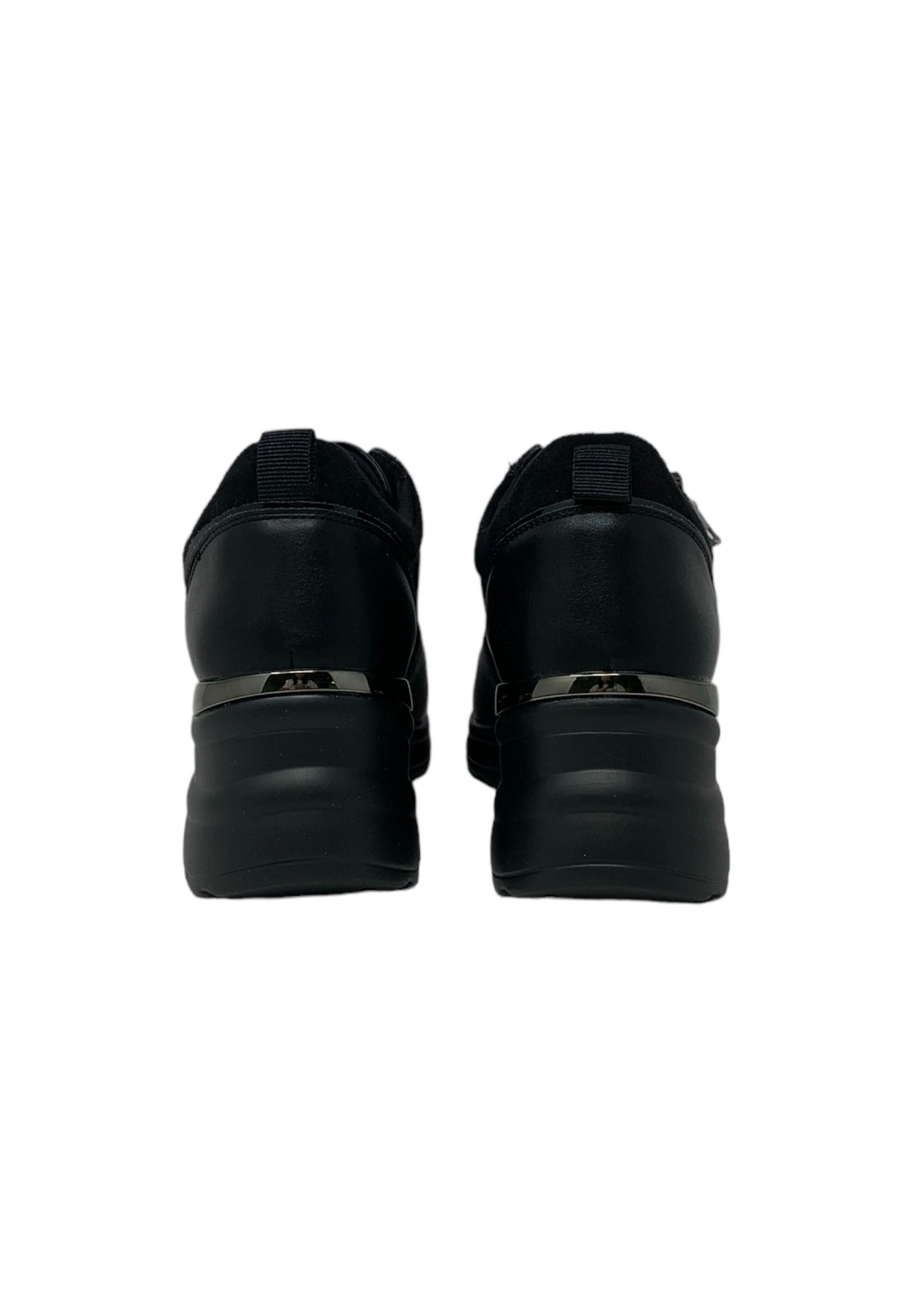 Sneakers InBlu IN000358 nero donna