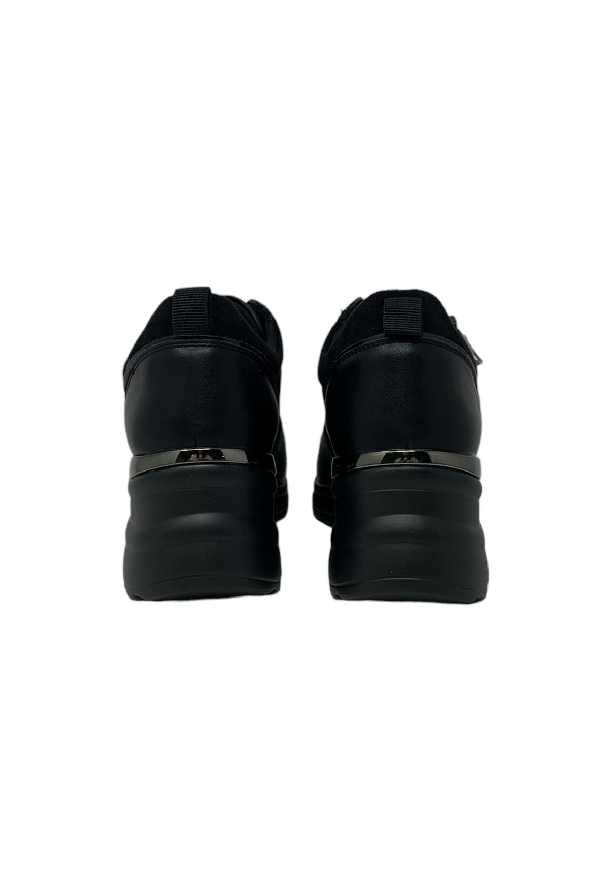 Sneakers InBlu IN000358 nero donna