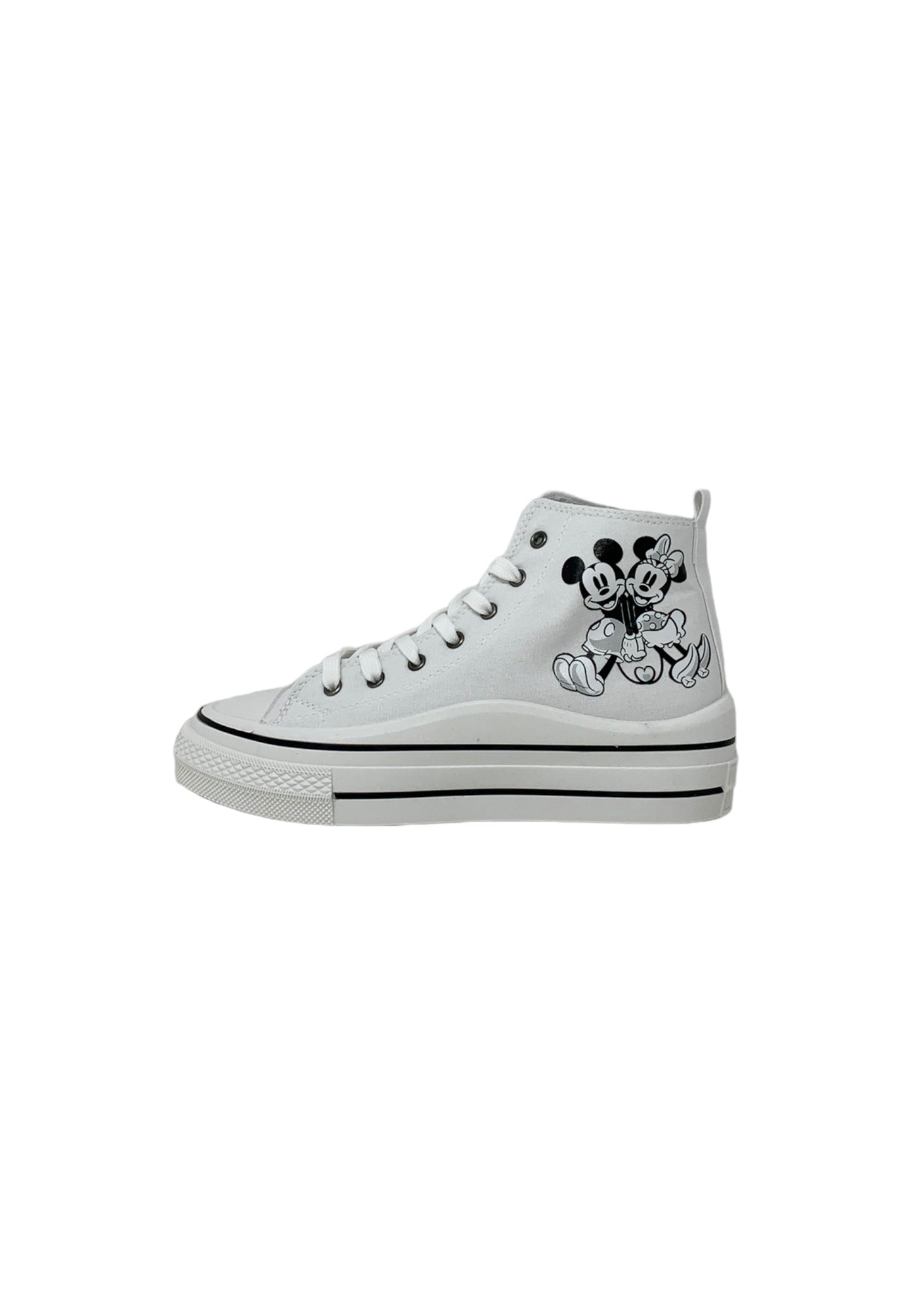 Sneakers Silver Disney Minnie D2010343T white Donna