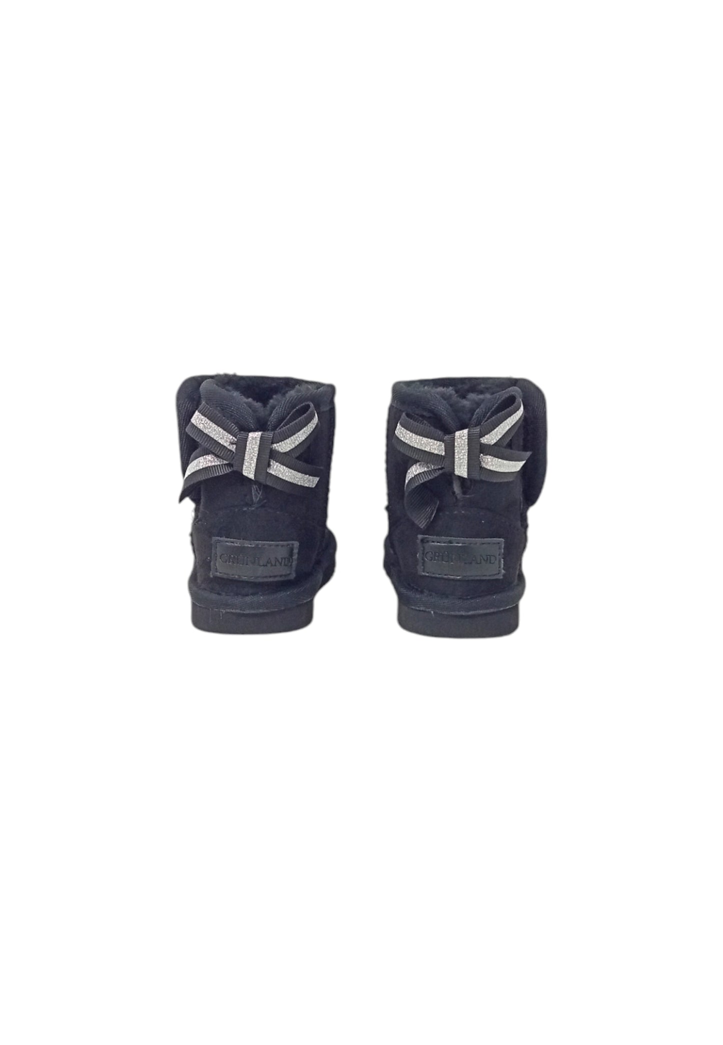 Stivaletto con pelliccia GRUNLAND JR CROY PP0362-I4 NERO bambina