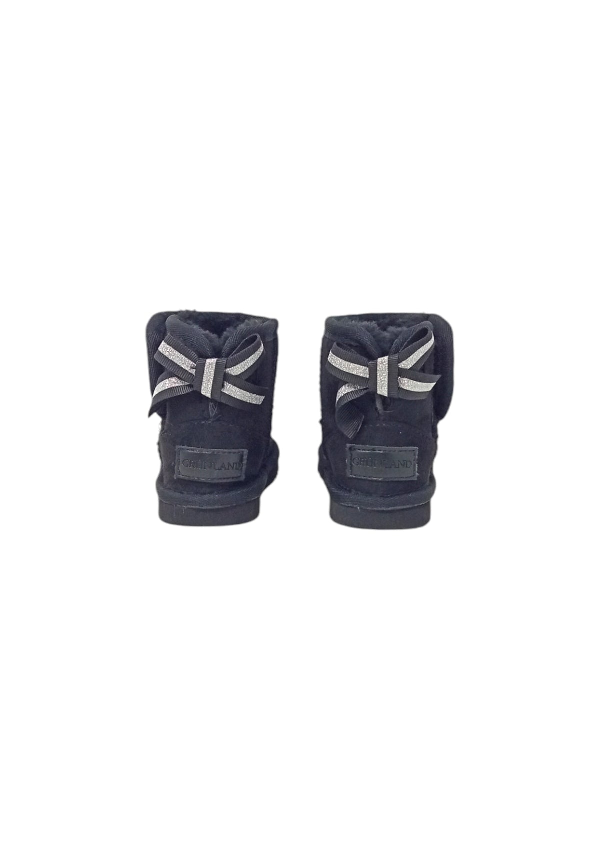 Stivaletto con pelliccia GRUNLAND JR CROY PP0362-I4 NERO bambina