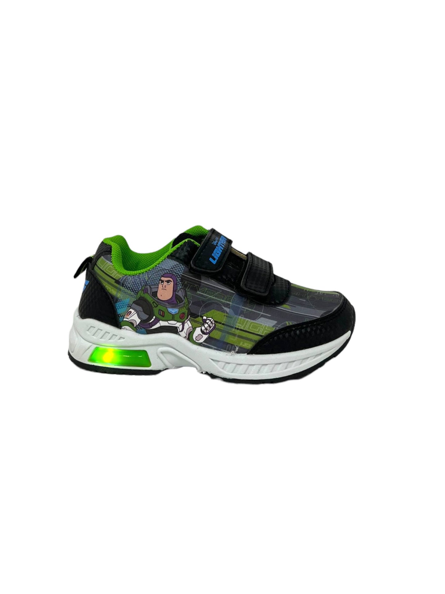 Scarpa da passeggio con luci D5520003S BLK BAMBINO