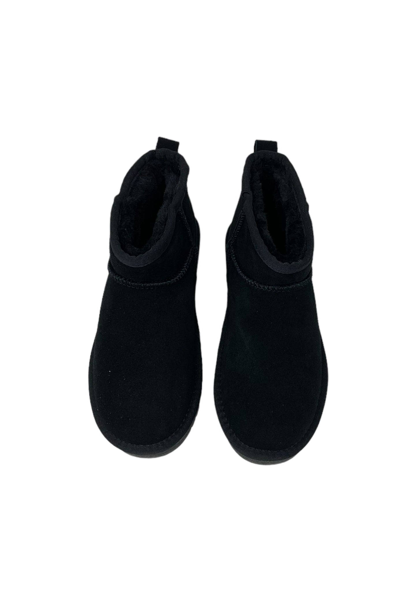 Stivaletti con pelliccia W-1022 BLACK Made in Italy donna