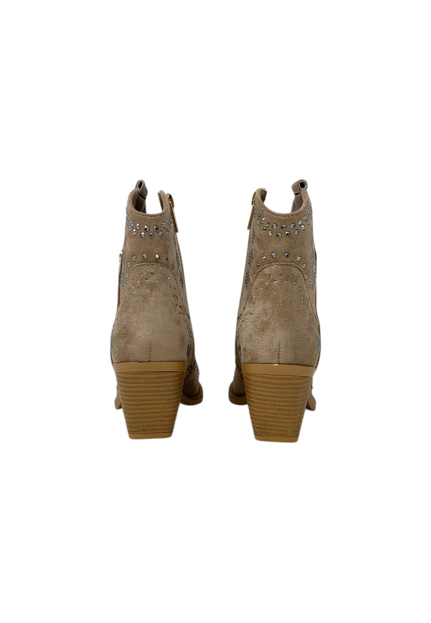 Stivaletti con tacco XTI 143748 BEIGE donna