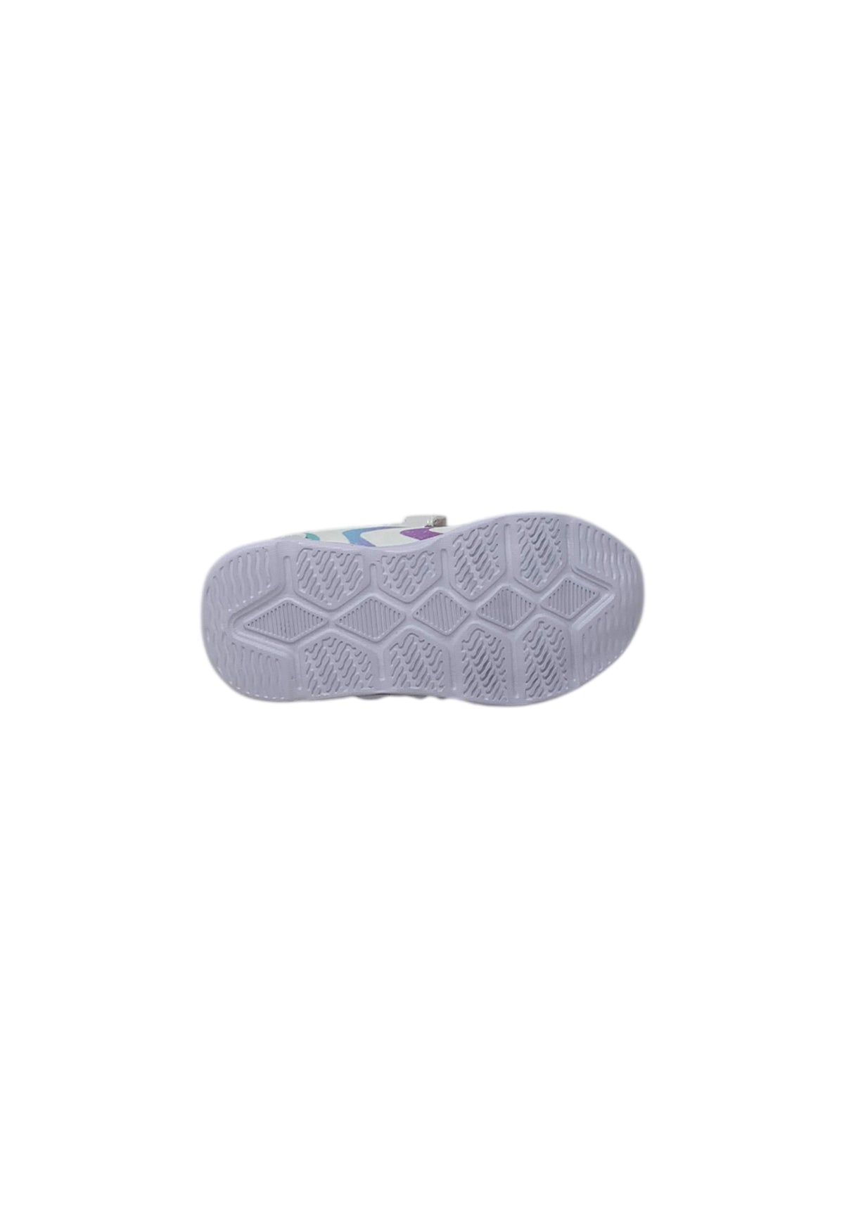 Sneaker luminose Silver Unicorn S8010208T WHT Bambina