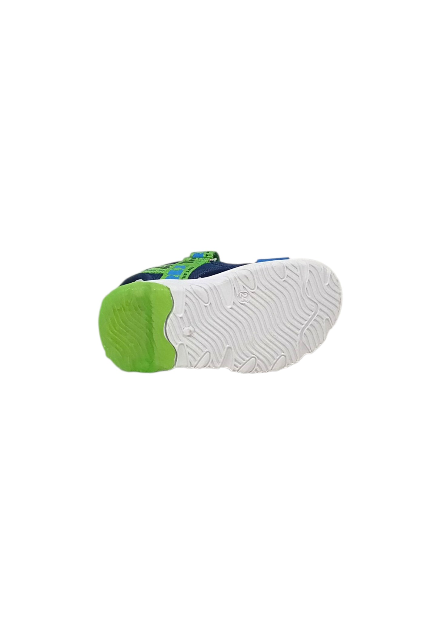 Sandali luminosi Silver Dinosauro S8020229T BLU Bambino