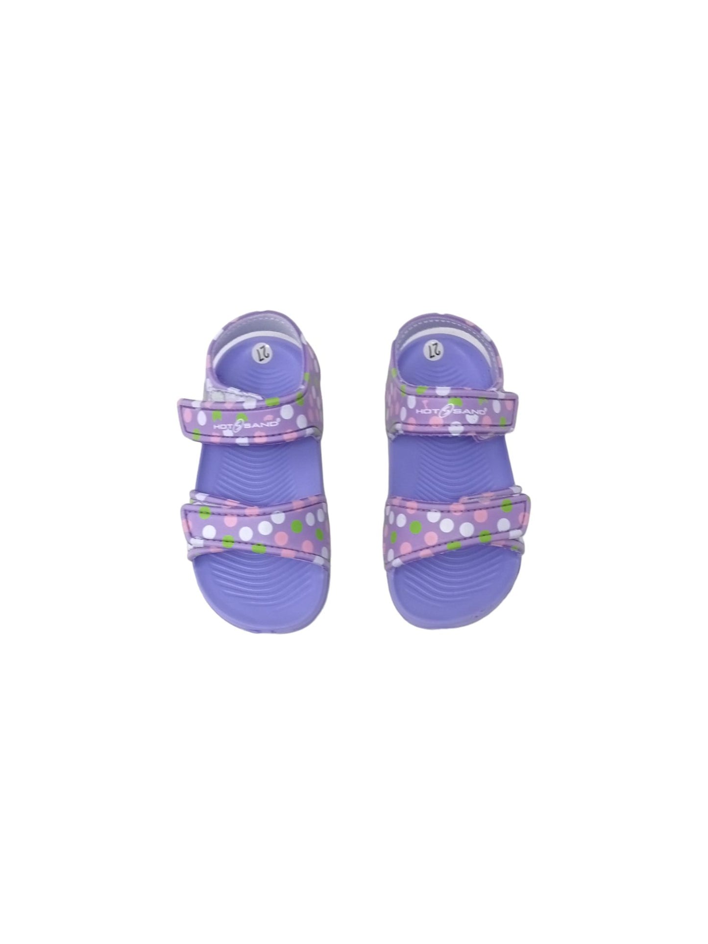 Sandali in gomma 32804 LILLA bambina