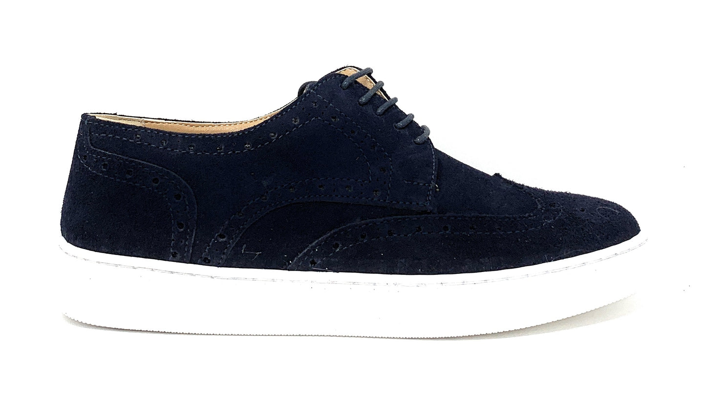 Scarpa modello francesina BKS 6103 BLU uomo