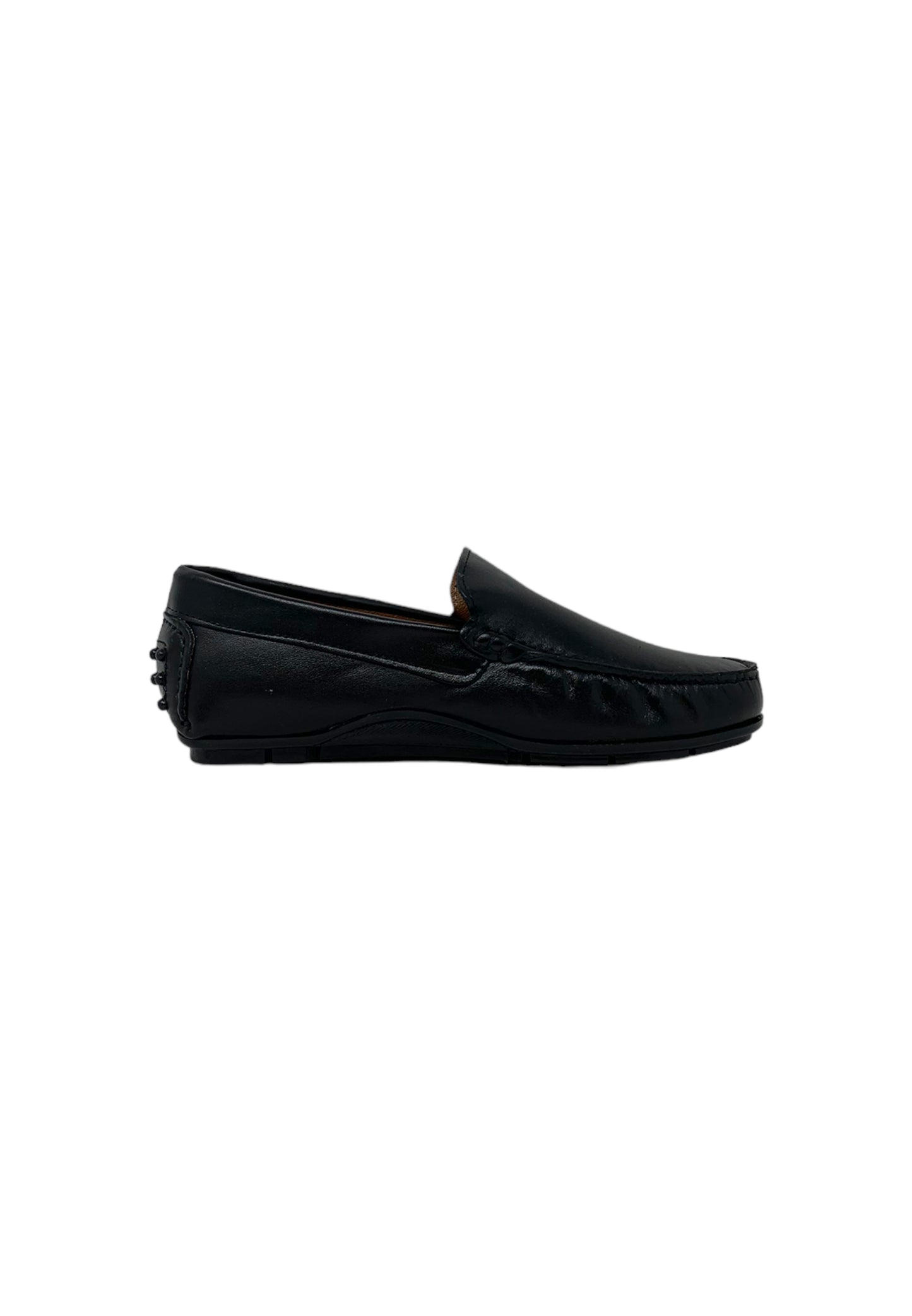 Mocassino BKS 100 PNERO uomo in pelle