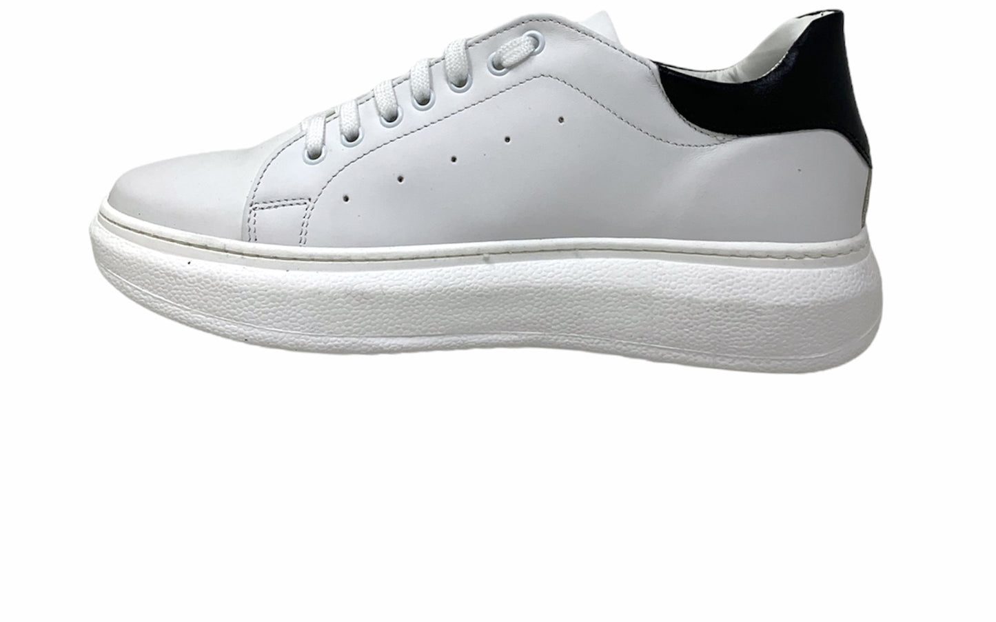 Sneakers Casual da passeggio BKS 060 PELLEBIANCA uomo