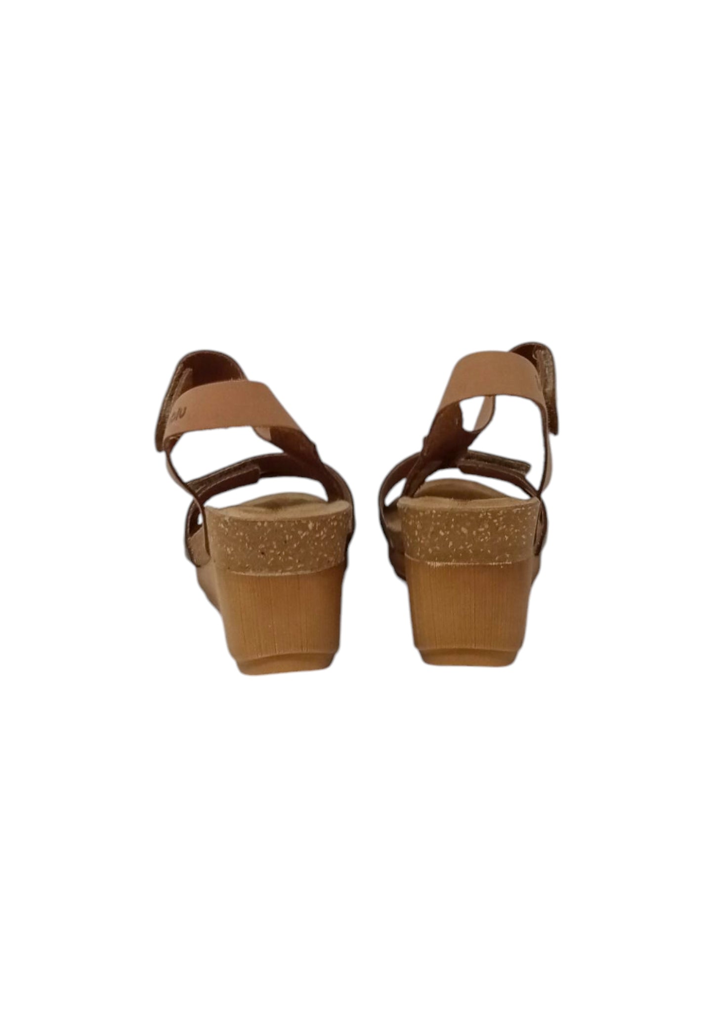 Pantofola con zeppa INBLU EN000026 SABBIA donna
