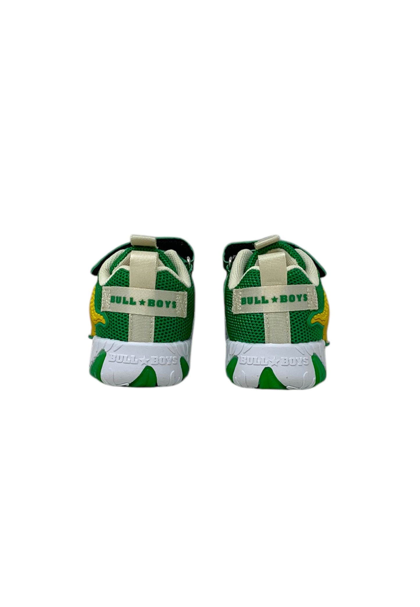 Sneakers luminose BULL BOYS Triceratopo DNAL4510 VERDE FORESTA Bambino
