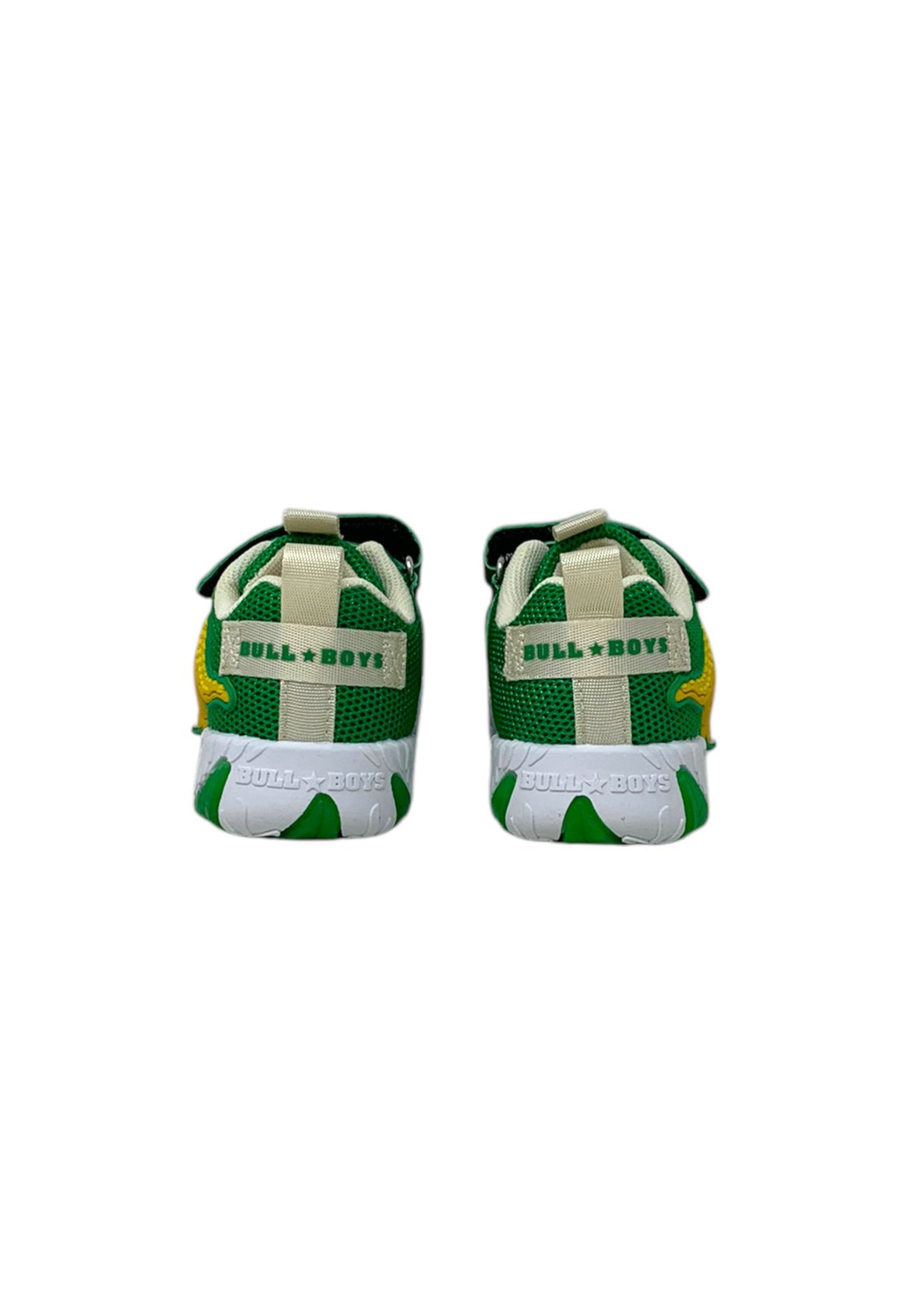 Sneakers luminose BULL BOYS Triceratopo DNAL4510 VERDE FORESTA Bambino