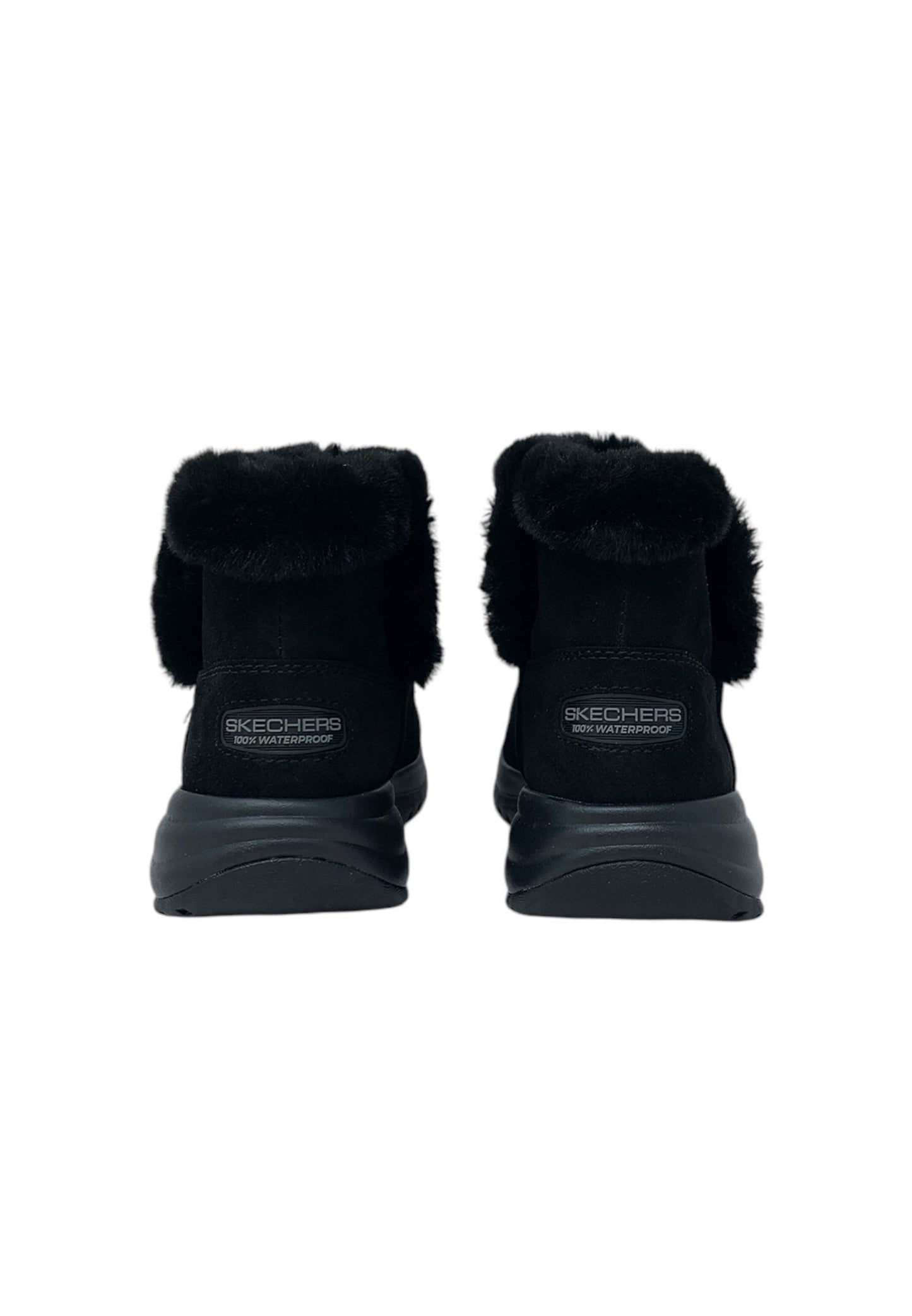 Stivaletto con pelliccia SKECHERS On-The-GO Stellar - Cozy Step 144775/BBK Donna