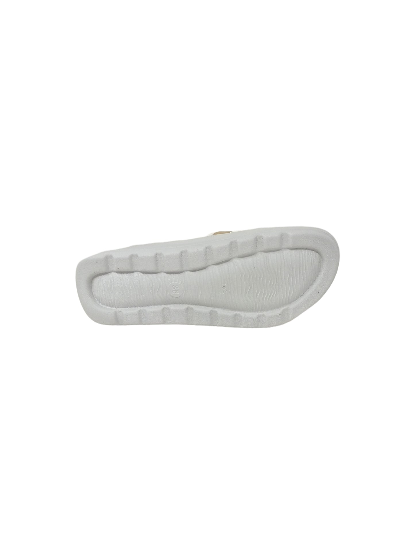 Ciabatta INBLU AG000001 PLATINO donna