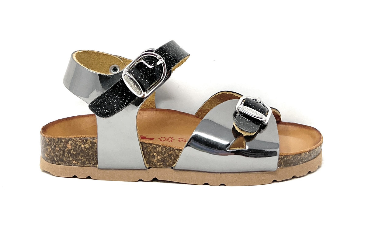 Sandali da passeggio BioNatura 22B 1005 GMNP NERO bambina