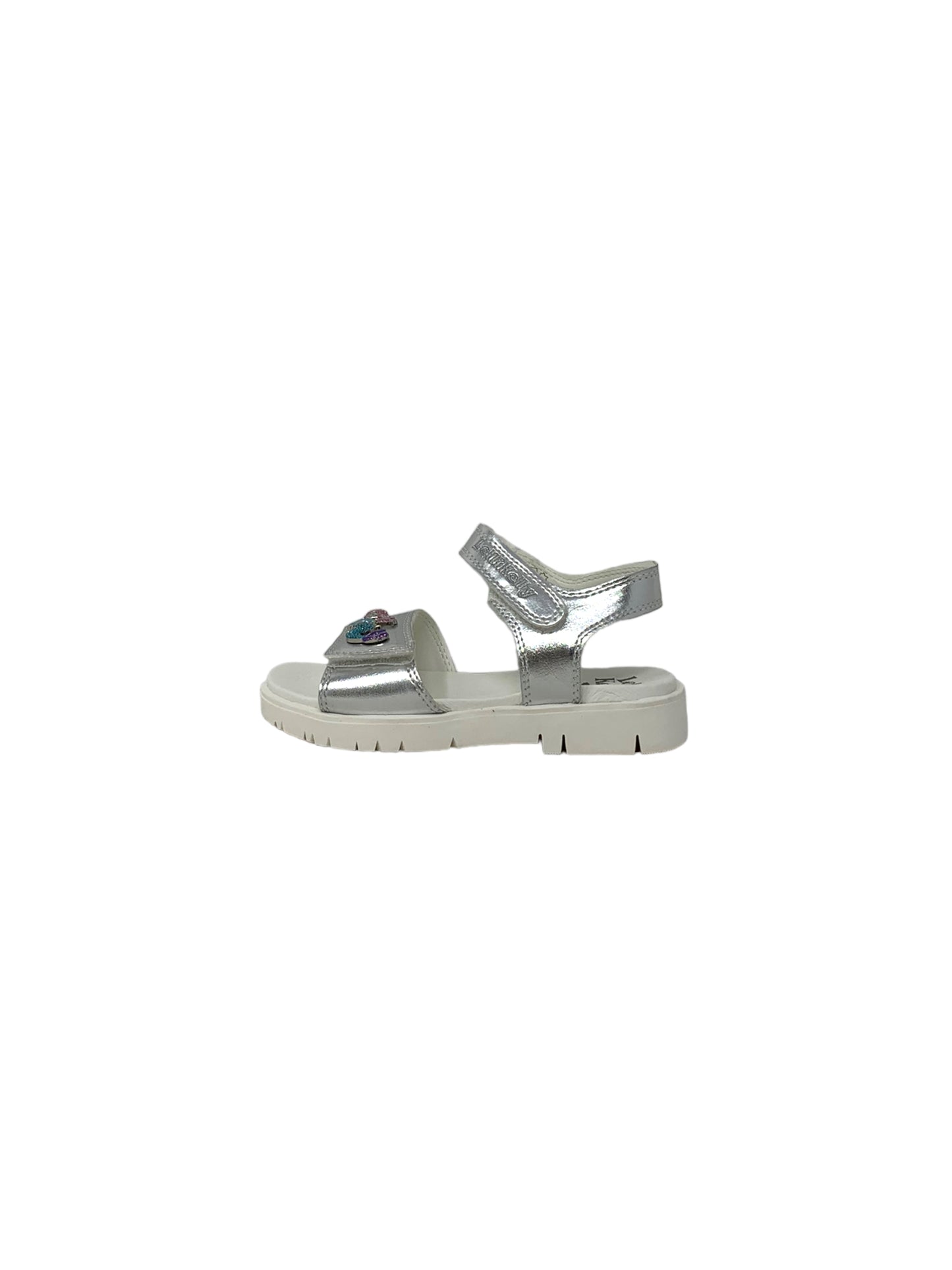Sandali LelliKelly LKCV3572 METALLIC ARGENTO bambina