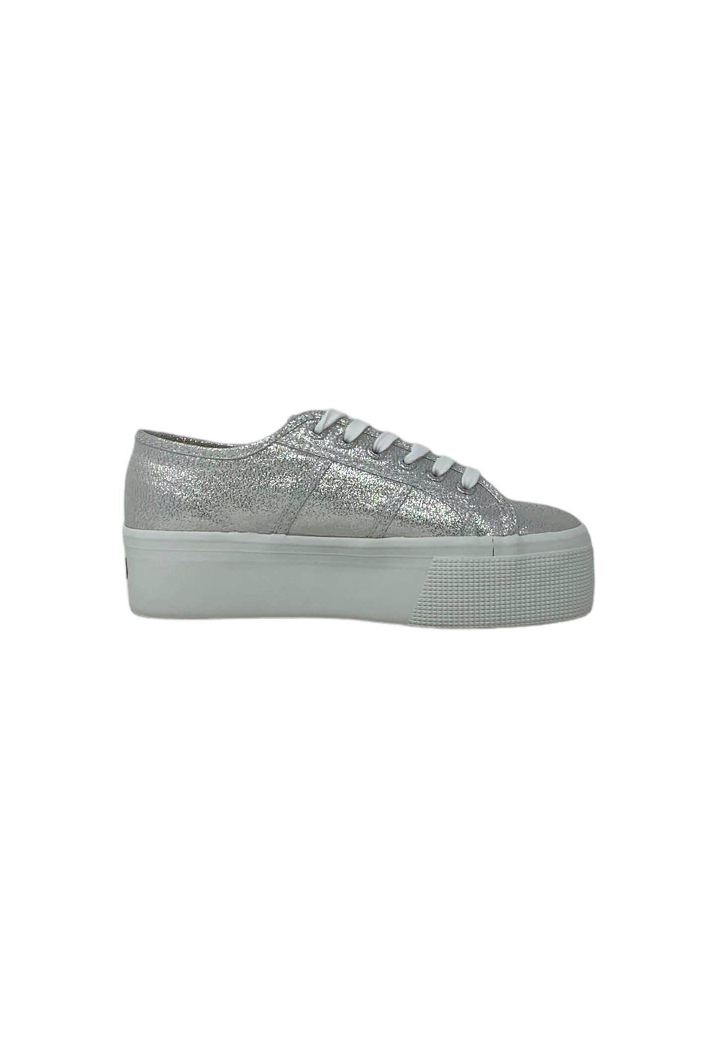 Sneaker SUPERGA 2790 LAME S61174W 031 GREY SILVER Donna