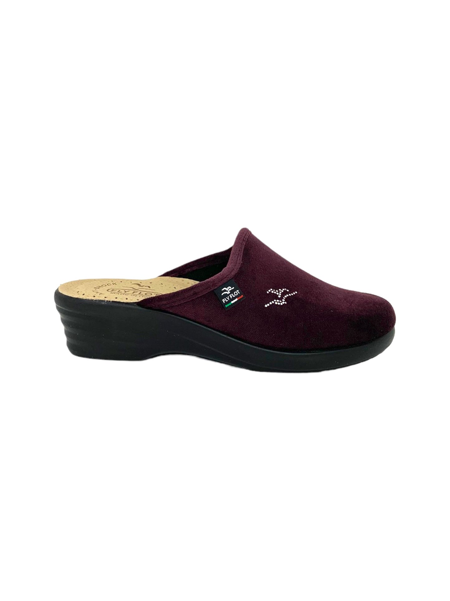Pantofola da camera FLYFLOT L8 P17 PE PRUGNA donna
