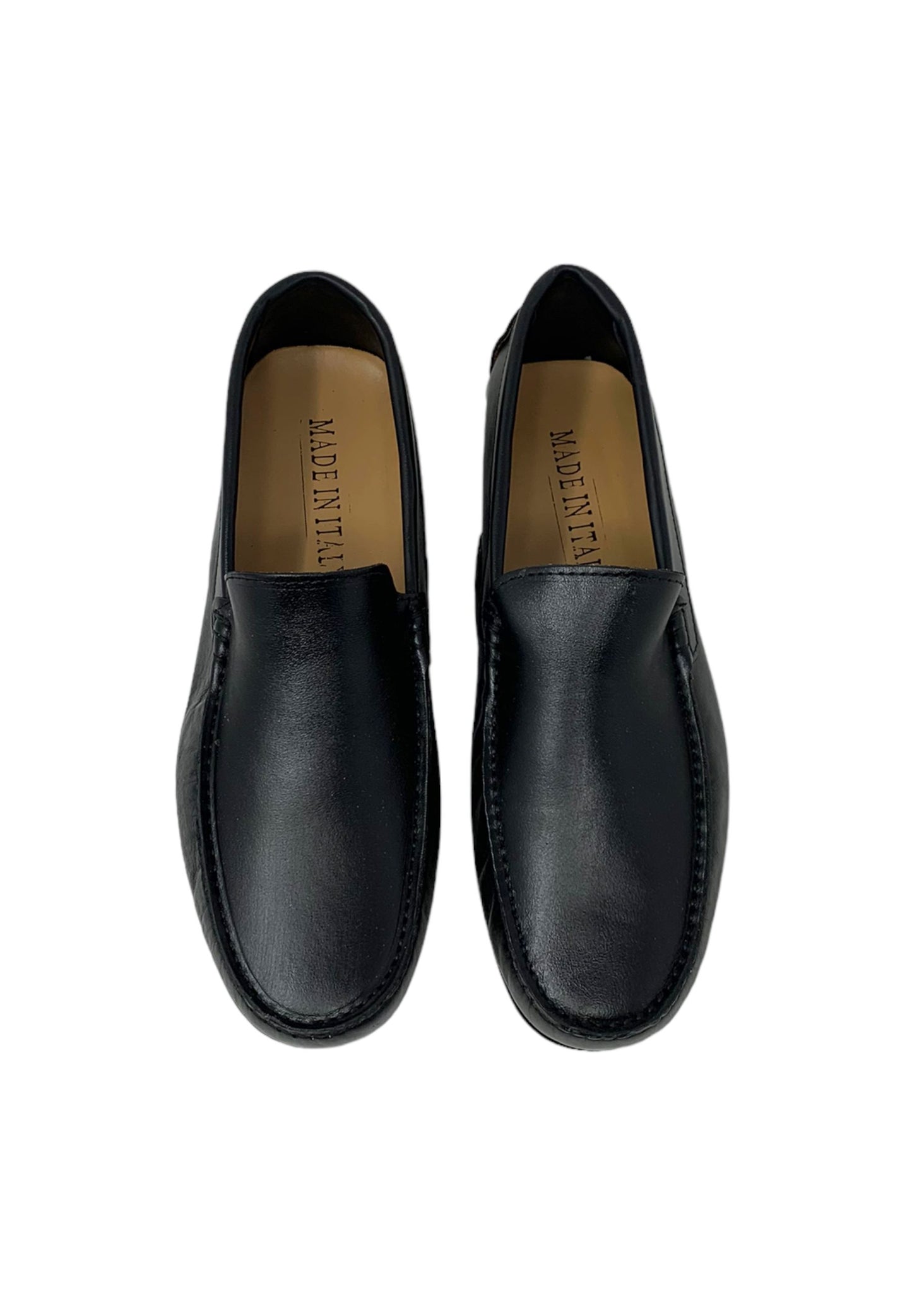 Mocassino BKS 100 PNERO uomo in pelle