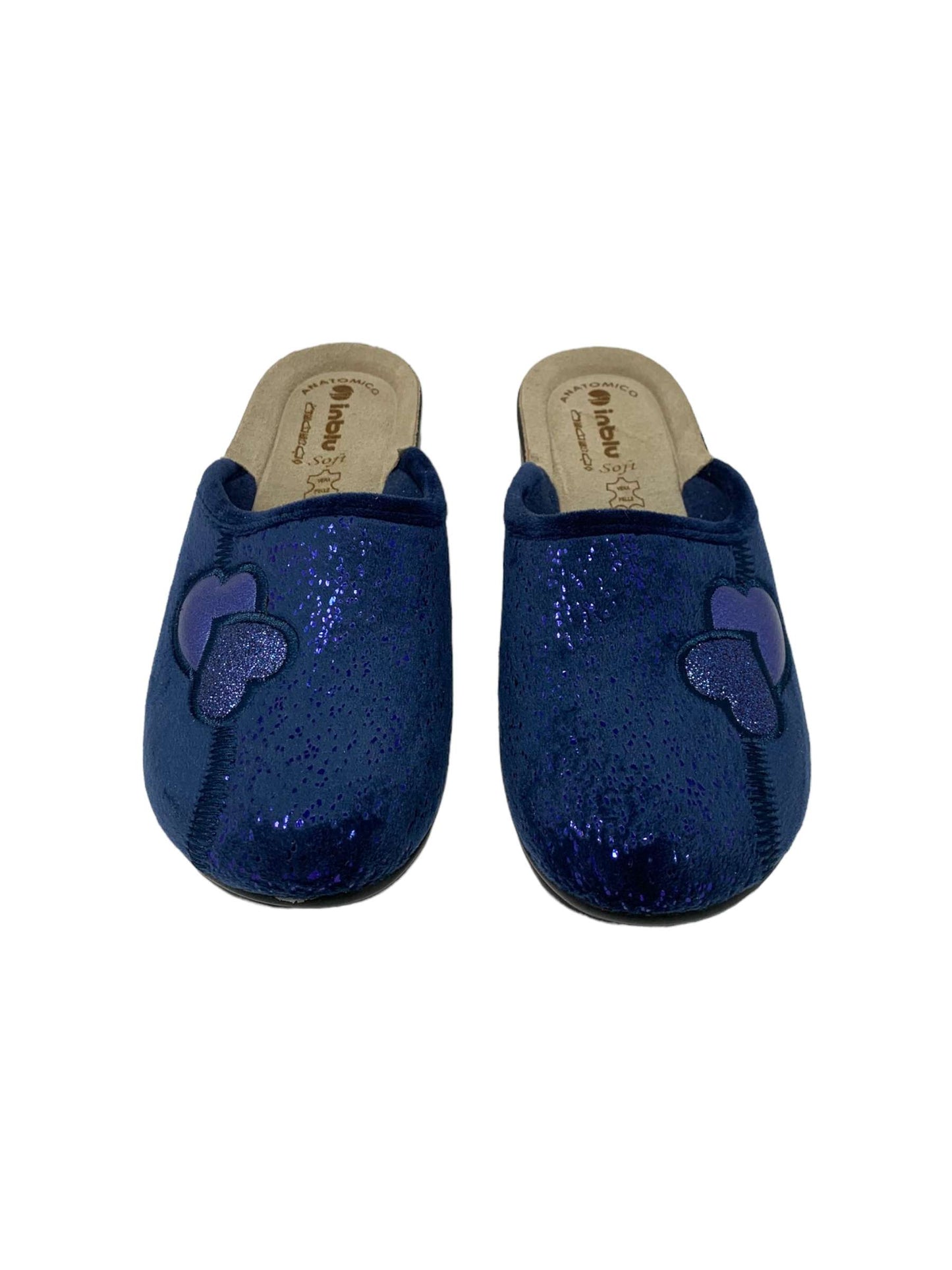 Pantofola da camera INBLU BJ000136 BLU donna
