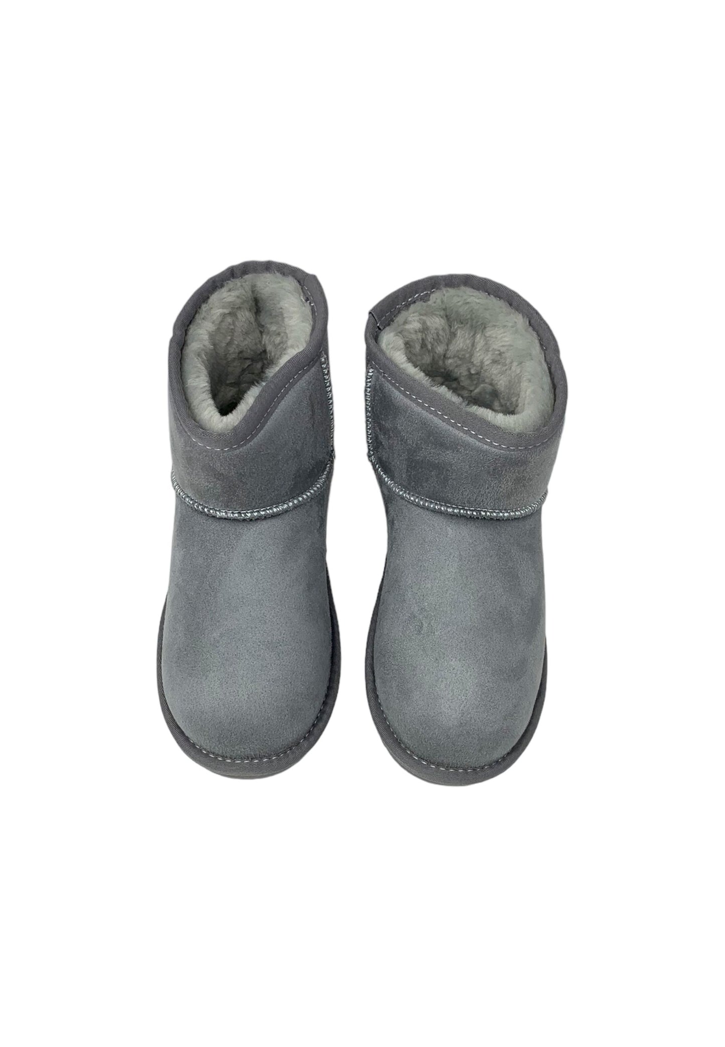 Stivaletto con pelliccia GRUNLAND JR CROMPO1633-14 GRIGIO bambina