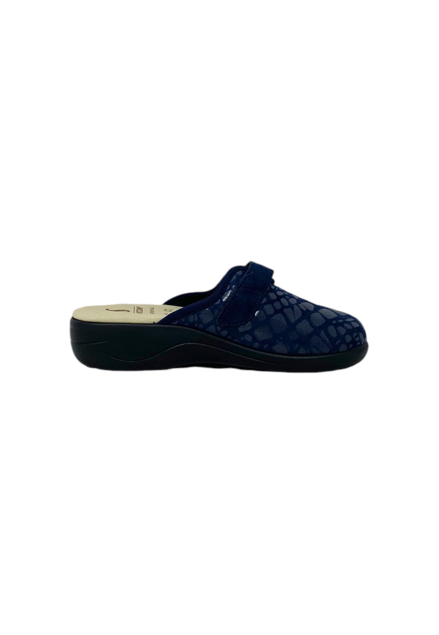 Pantofola SANYCOM 339 PITONE BLU DONNA