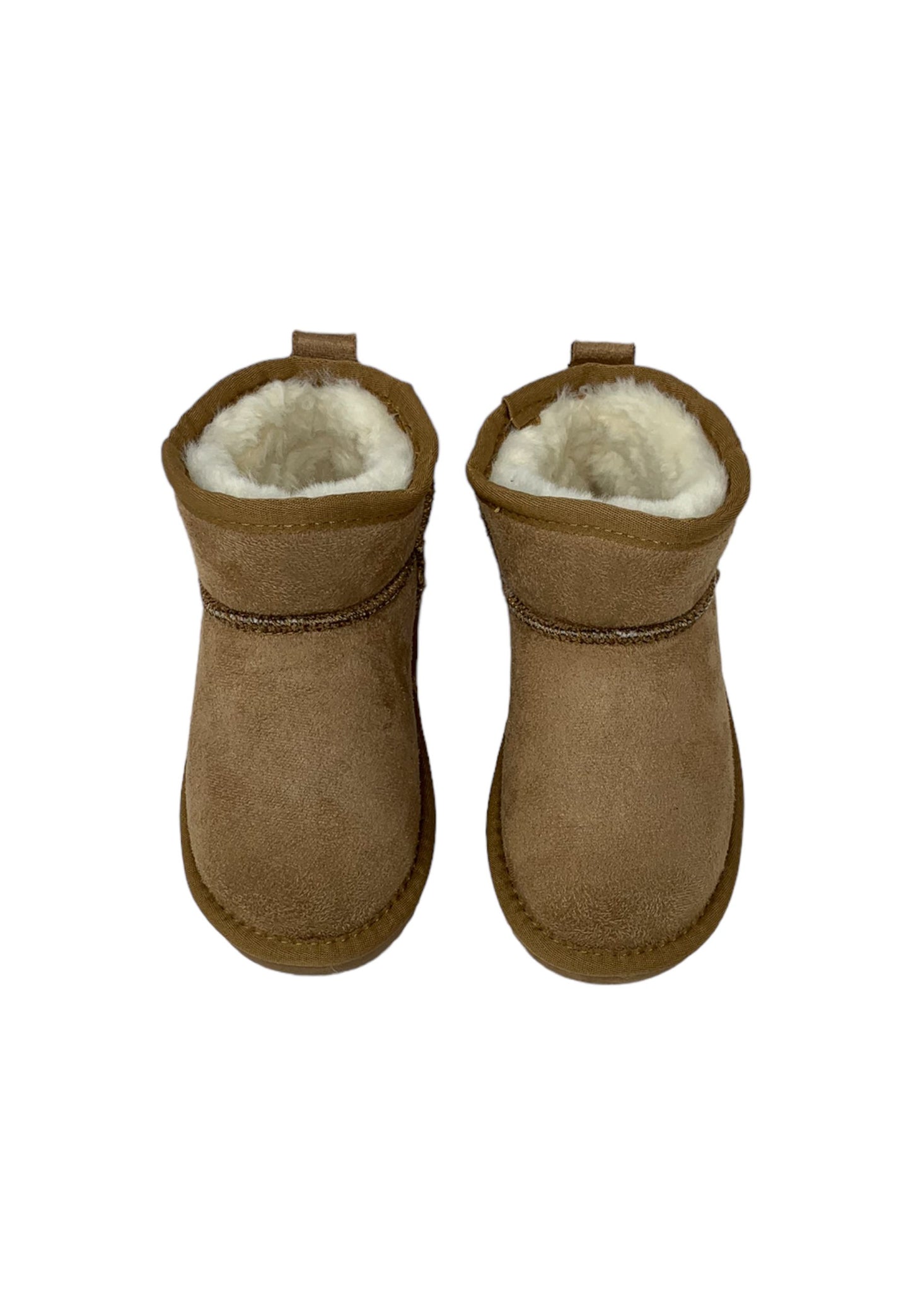 Stivaletto con pelliccia GRUNLAND JR CROMPO2100-I4 CUOIO bambina/ragazza