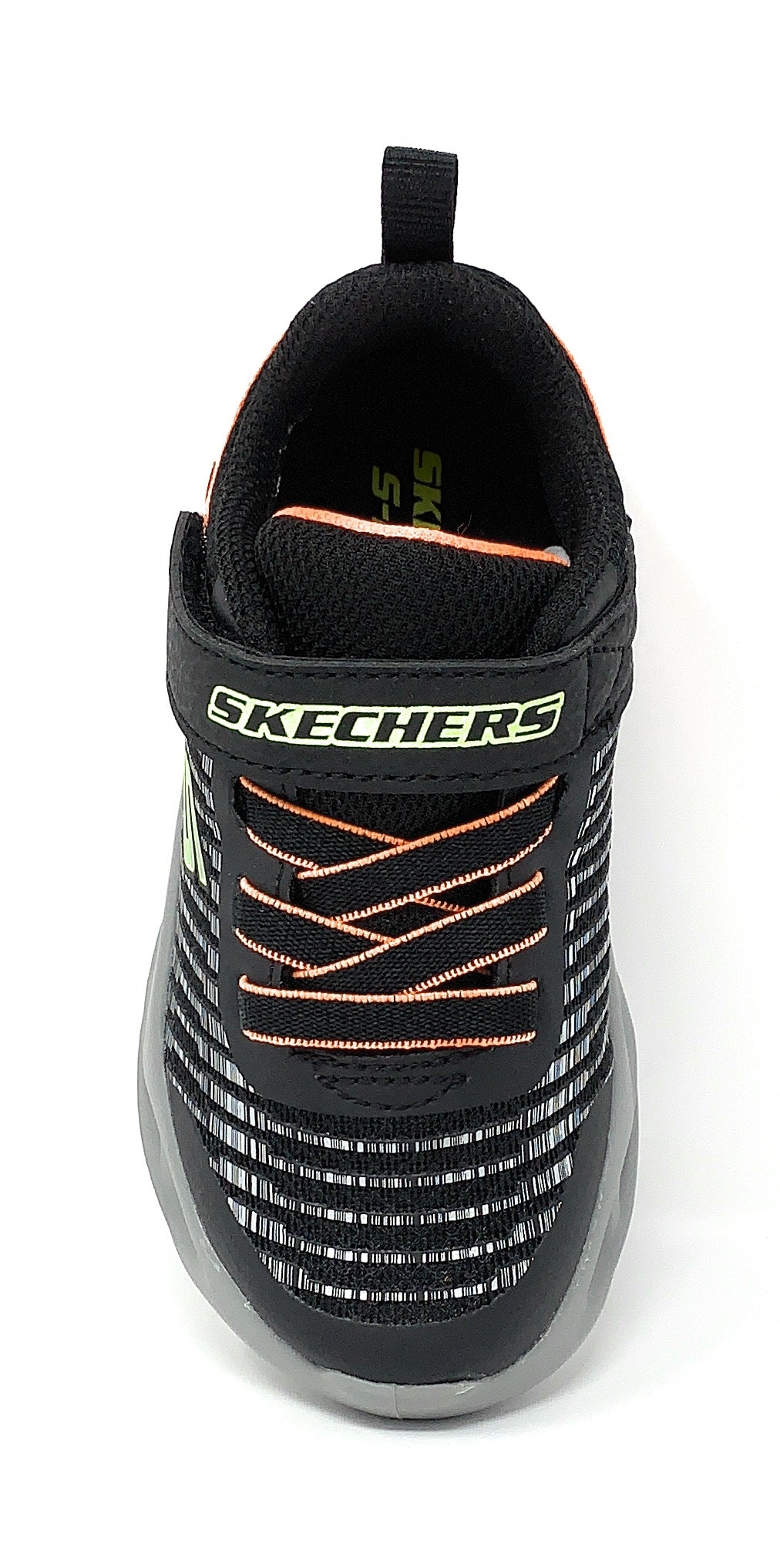 Scarpa da ginnastica con luci SKECHERS 401650N/BKOR bambino