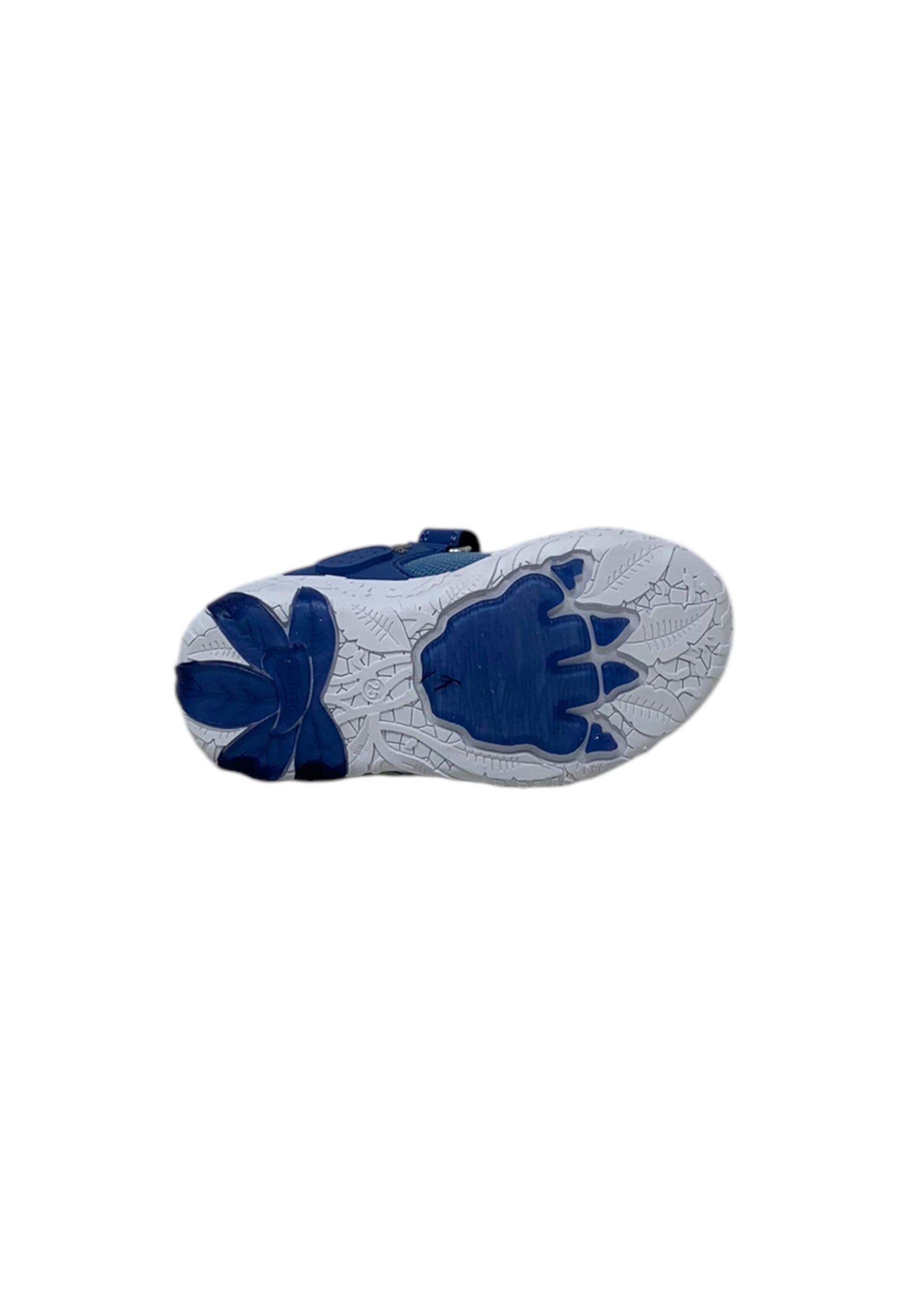 Sneakers luminose BULL BOYS STEGOSAURO DNAR5002 BLU JEANS Bambino