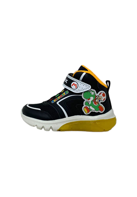 Sneakers mid-cut con luci Geox J. CIBERDRON SuperMario J46LBJ054FU C0054 Bambino