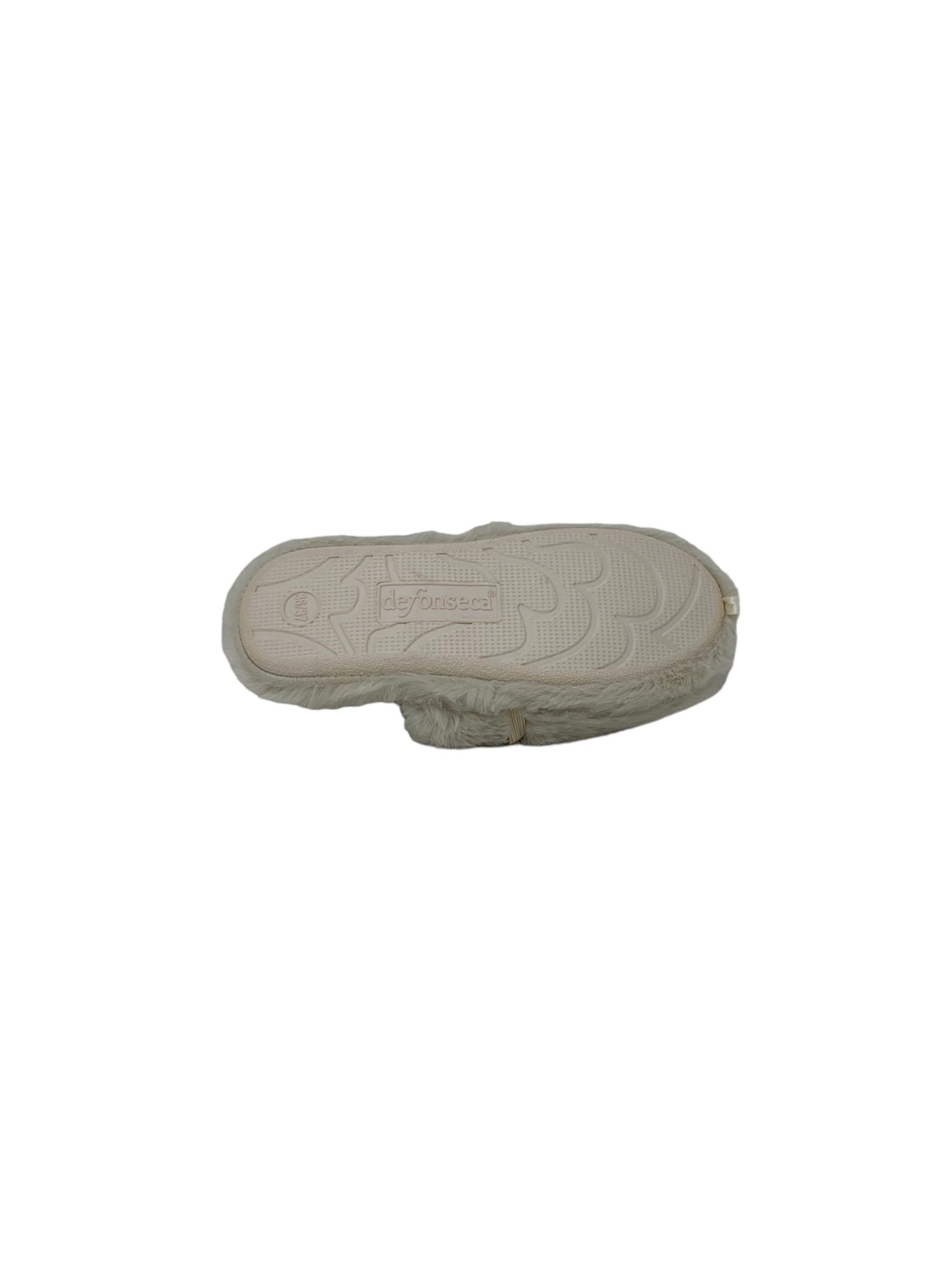 Pantofola da camera DE FONSECA DE.ROMA TOP W847 Bianca Donna