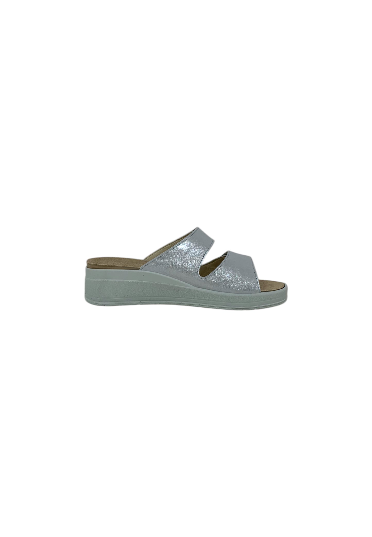 Ciabatta GRUNLAND DIDA CE0462-59 ARGENTO Donna