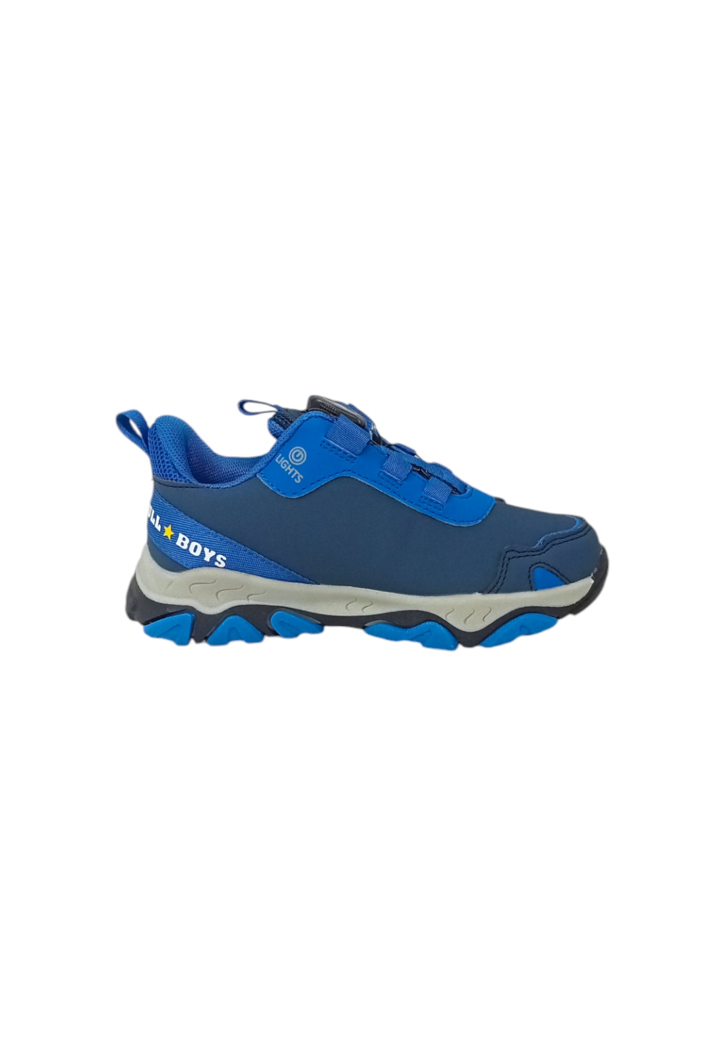 Sneakers luminose BULL BOYS T-REX DNAL4556 BLU Bambino