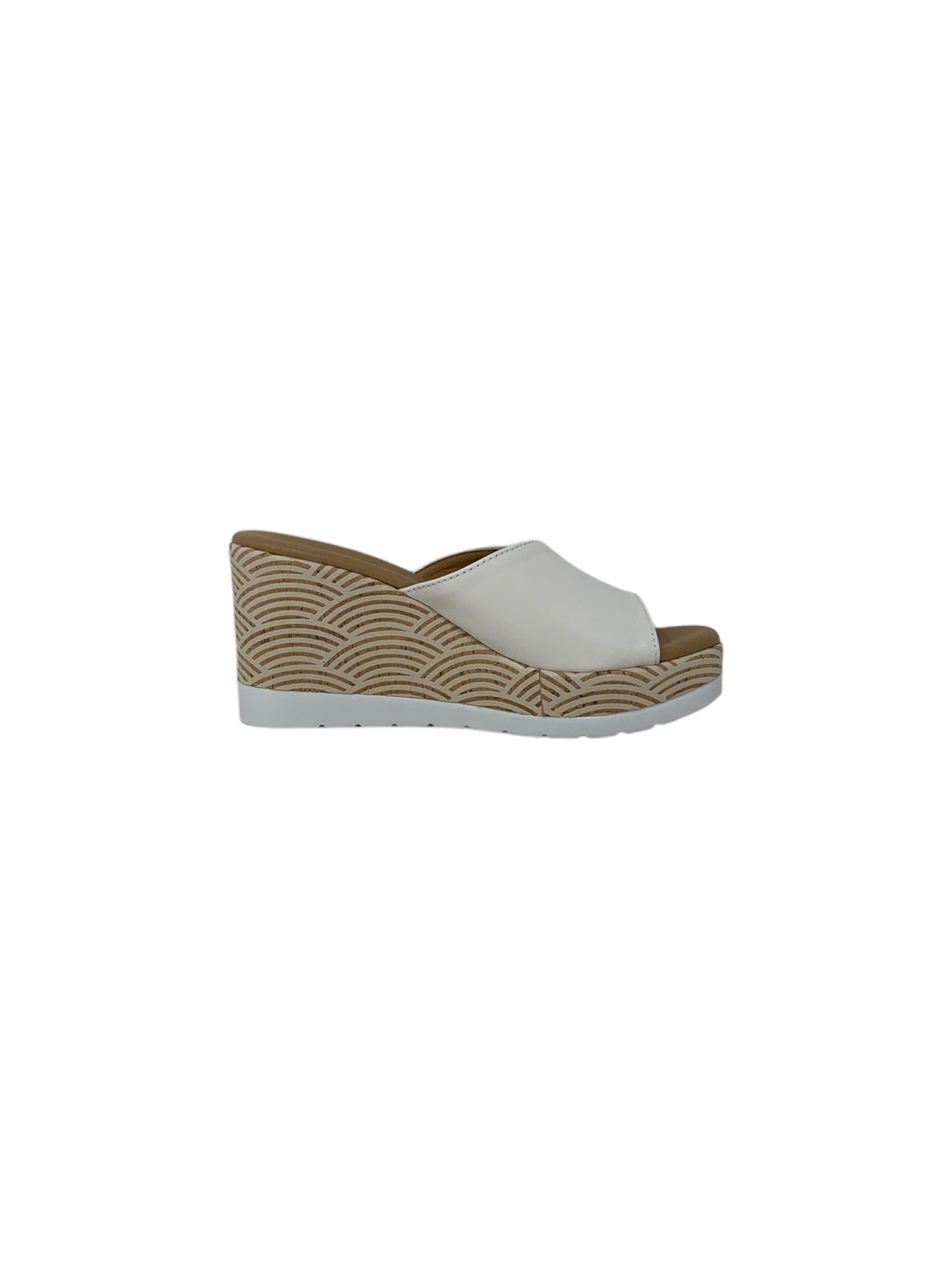 Sandalo con zeppa FASCINO DONNA 51107-E3 BIANCO donna