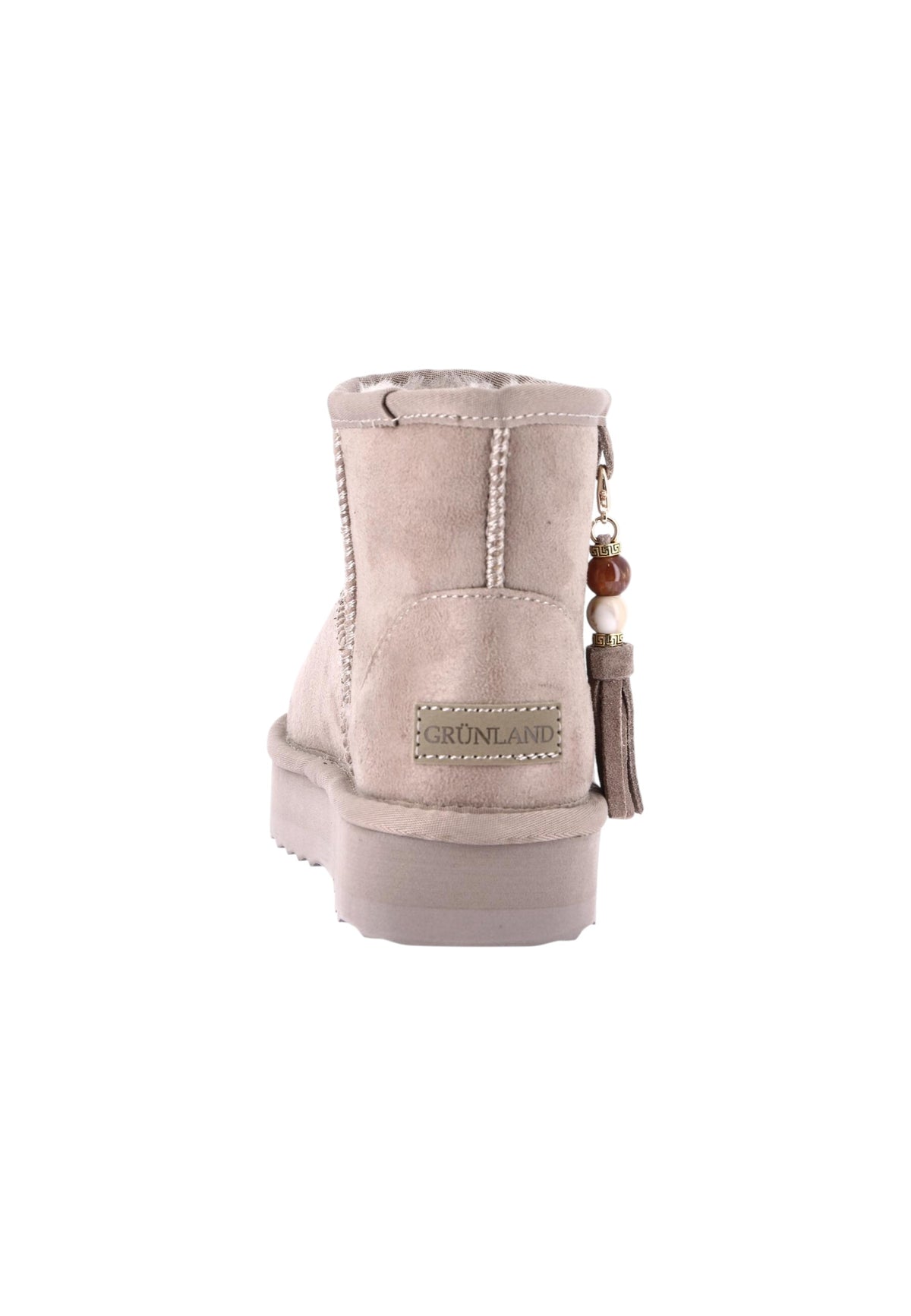 Stivaletto con pelliccia GRUNLAND JR CODI PO0058-I4 TAUPE bambina/ragazza