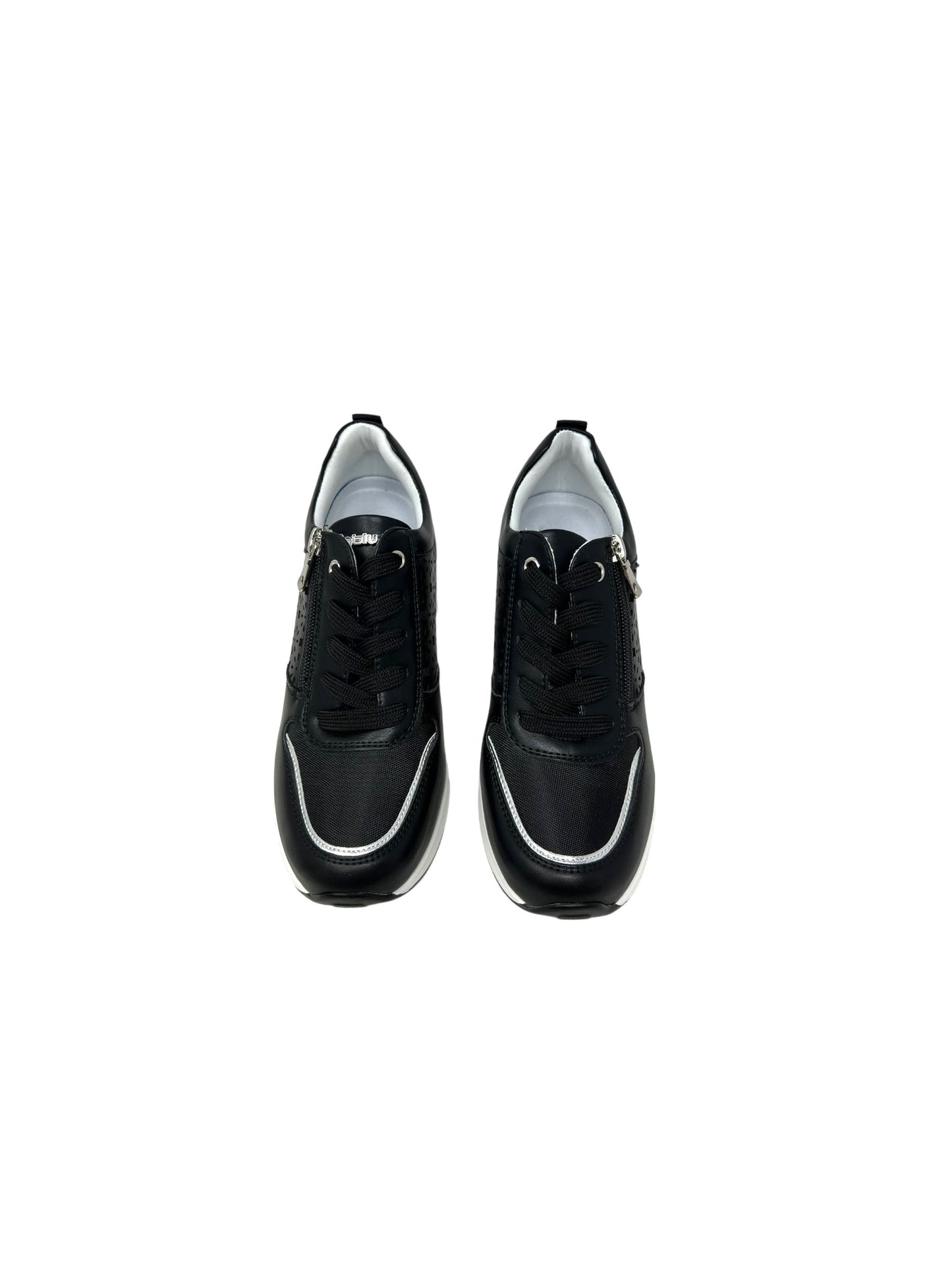 Sneakers InBlu IN000337 NE nero donna