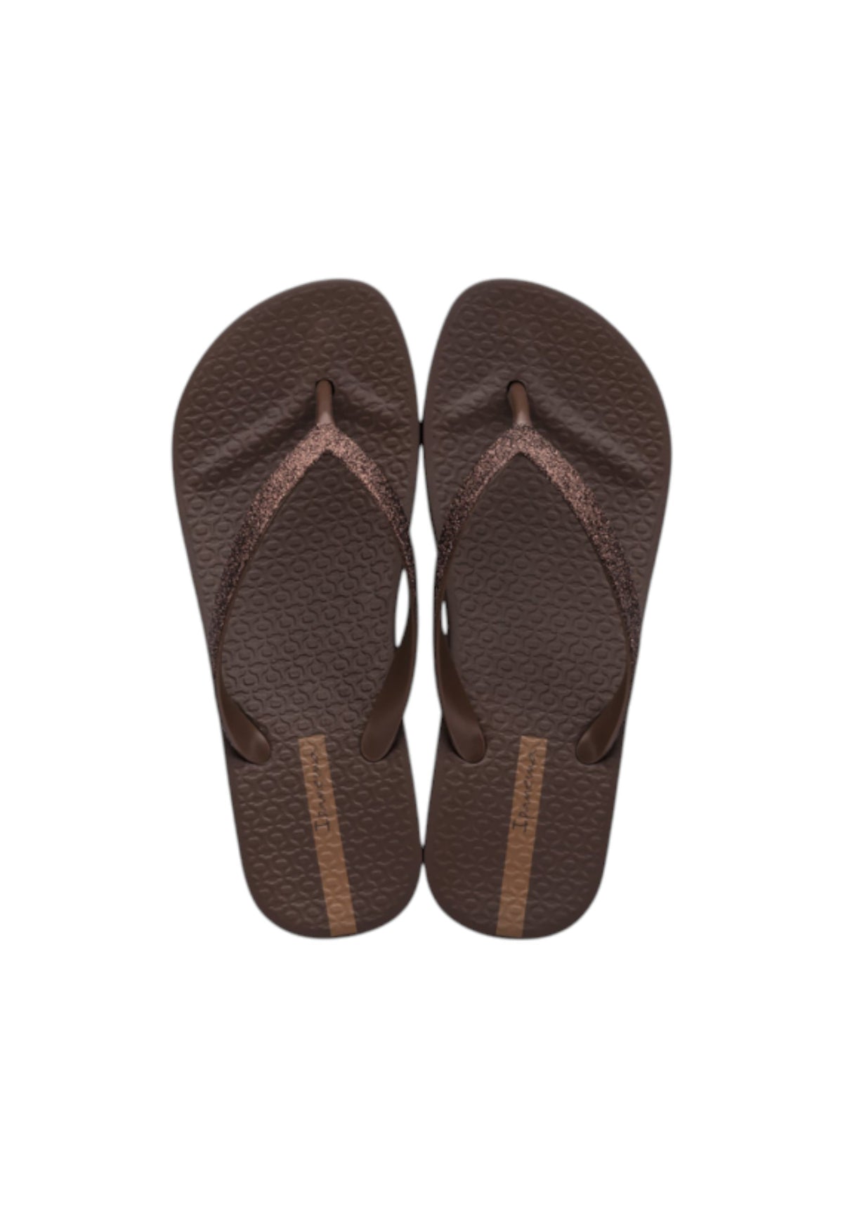 Ciabatta infradito IPANEMA MESH CHIC PLAT 83386 BP605 BROWN/GLITTER donna