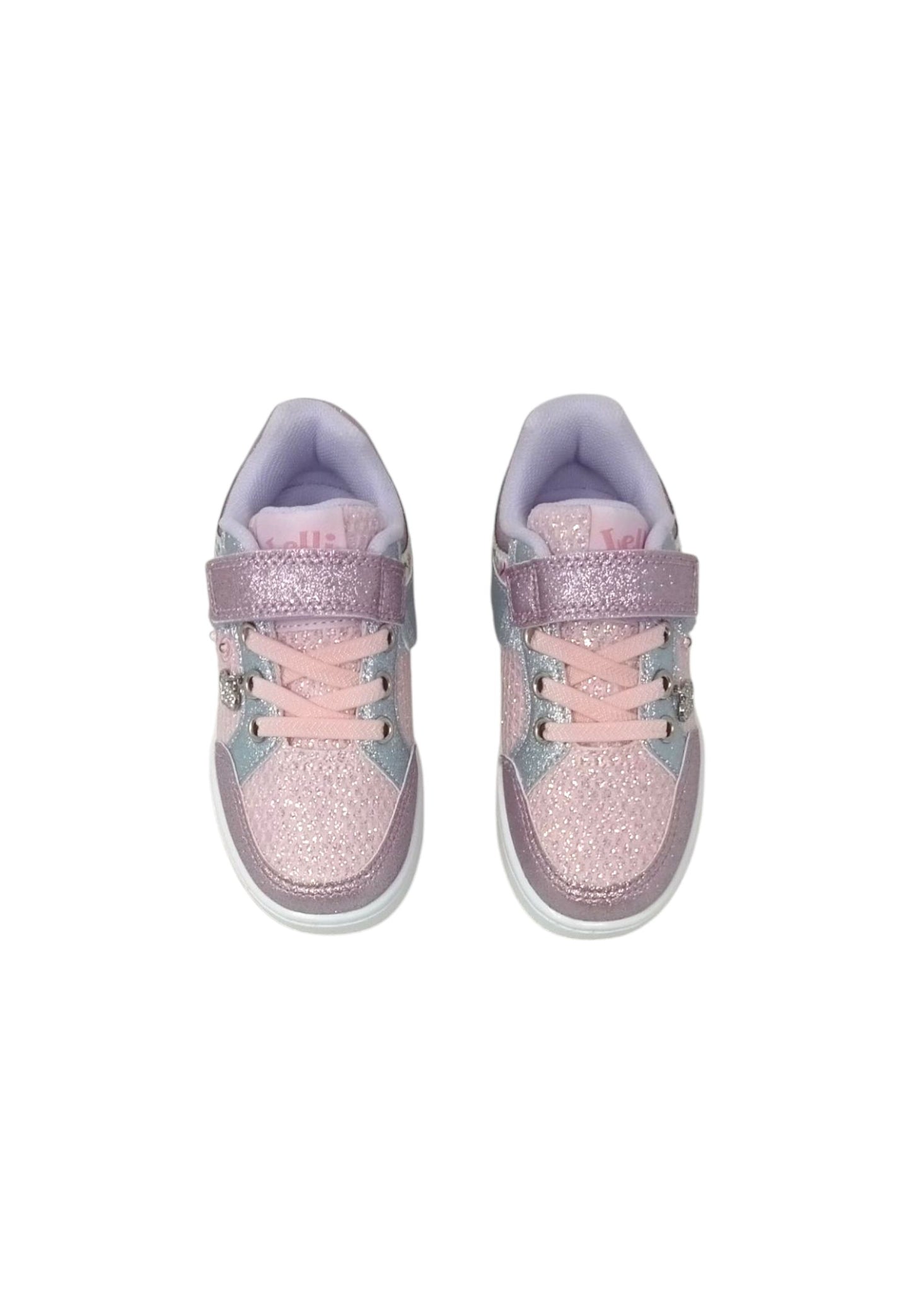 Sneakers LELLI KELLY Frangetta Mix LKAL8054 ROSA/LILLA Bambina