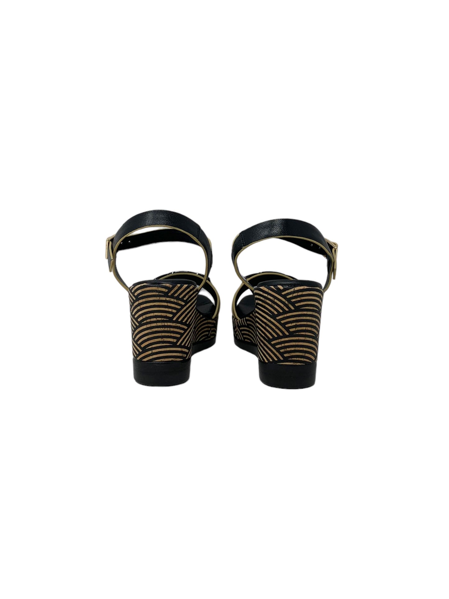 Sandalo con zeppa FASCINO DONNA 51266-E3 NERO donna