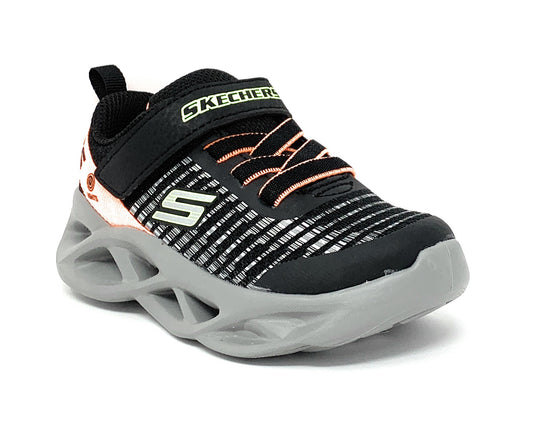 Scarpa da ginnastica con luci SKECHERS 401650N/BKOR bambino